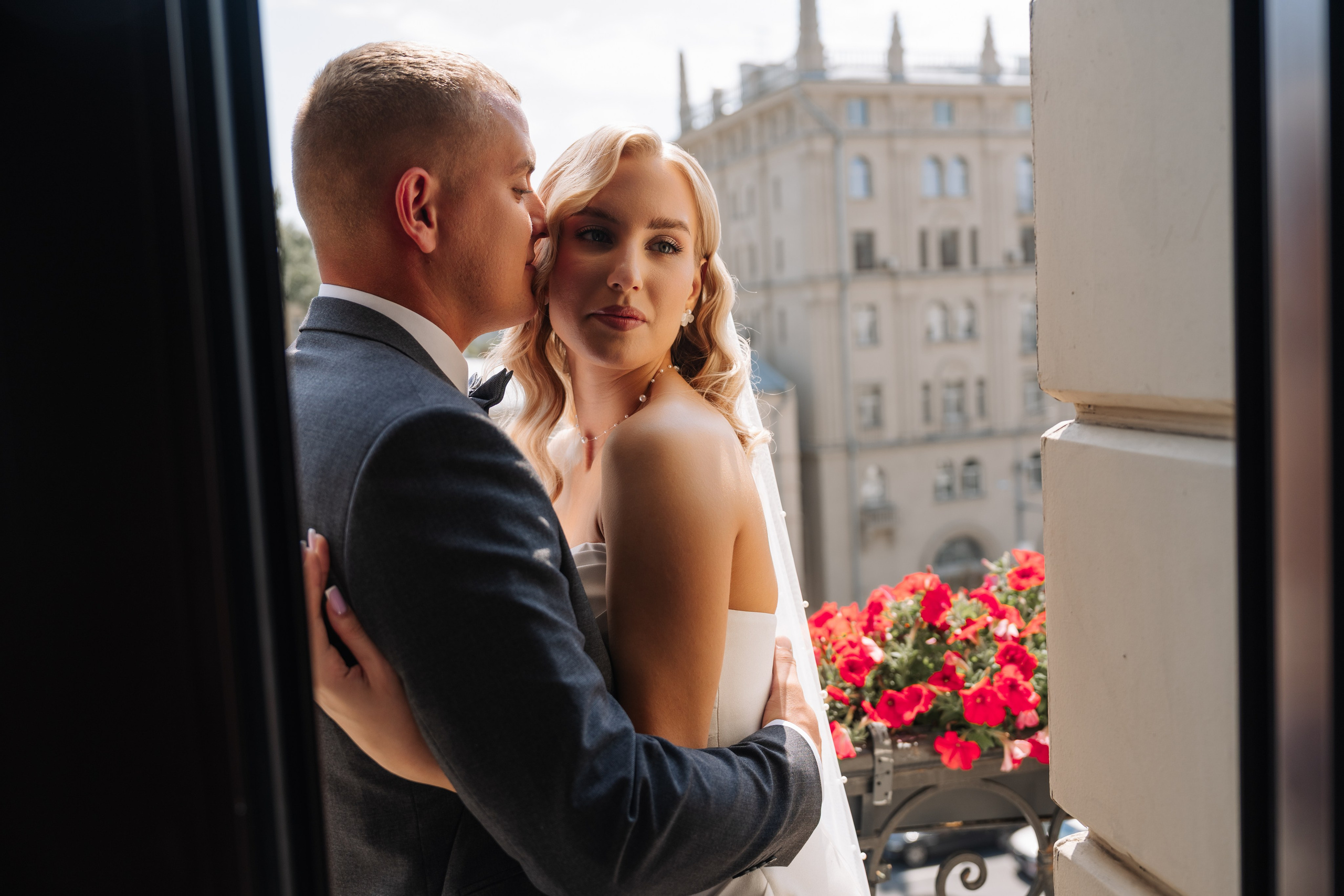 Свадебная фотосессия в Москве, регистрация в Кутузовском ЗАГСе Москва. Свадебный фотограф в Москве Анна Полушина