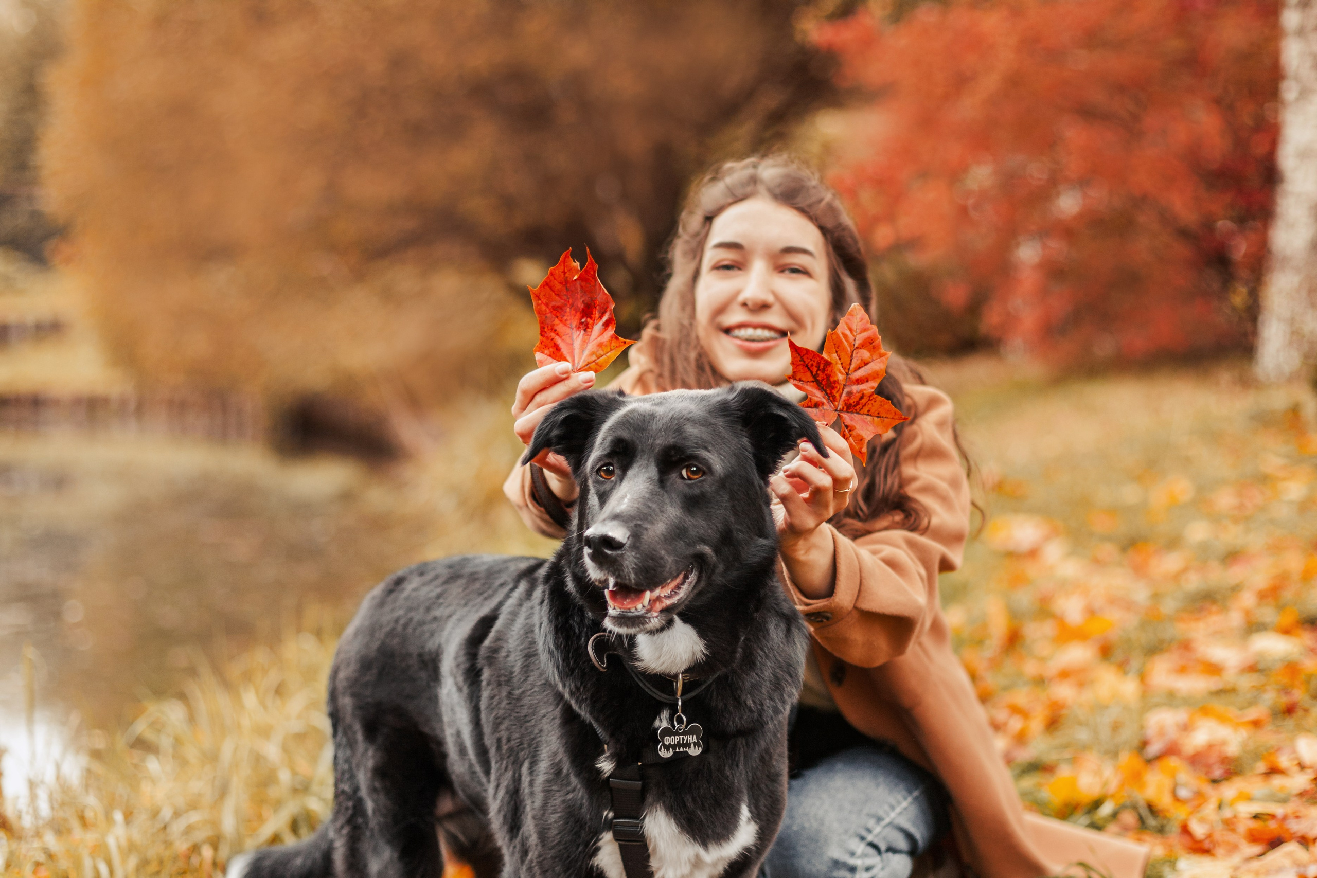 Юля и Фортуна. Фотограф-анималист Татьяна Степанова