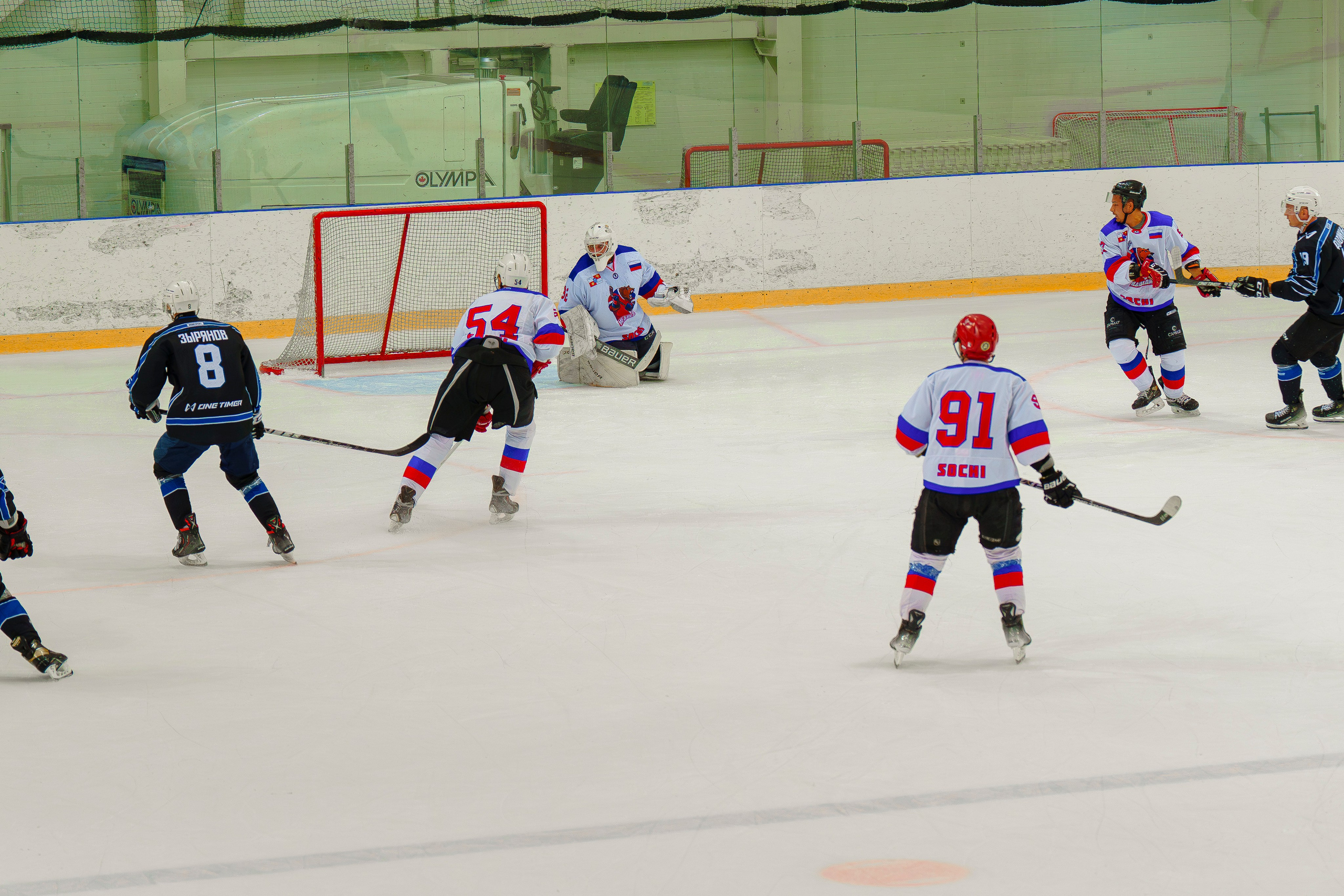 Фотосъемка хоккейных матчей в Сочи. Фотограф видеограф Геннадий Янбаев в Сочи, Краснодаре
