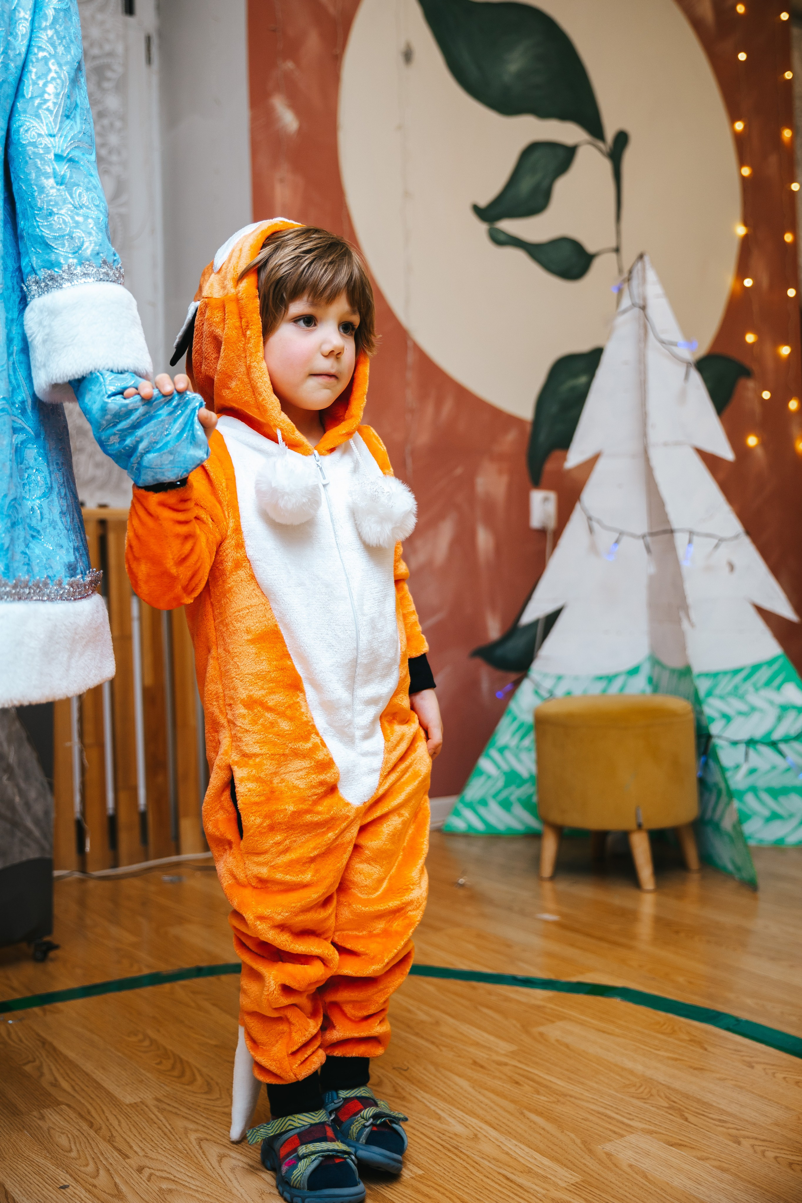 Новогодний утренник в Монтессори-садике. Семейный lifestyle фотограф в Санкт-Петербурге Людмила Пахомова