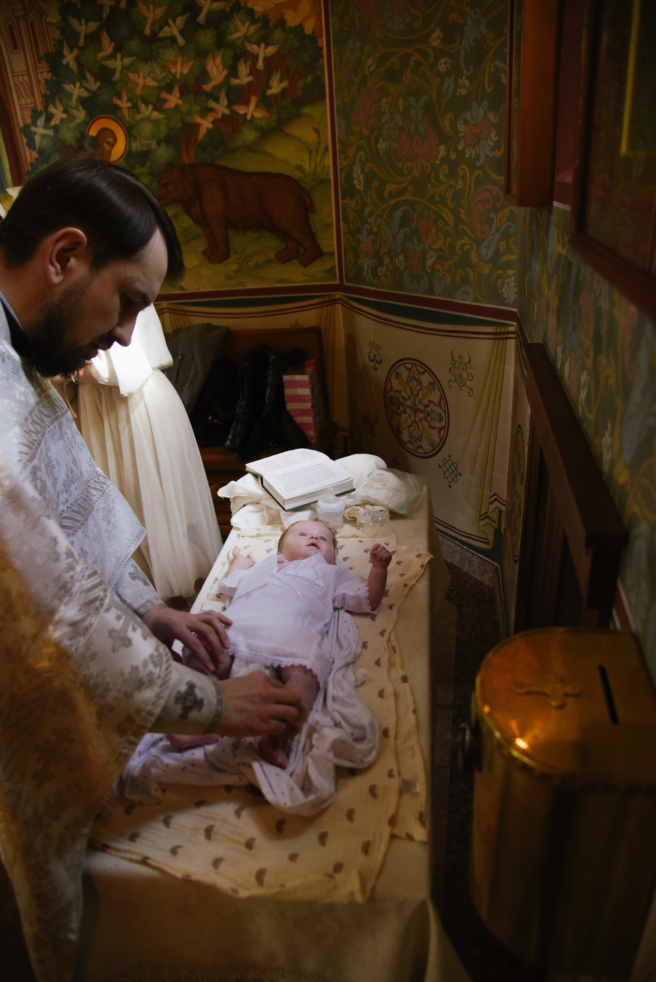 Таинство крещения Виктории. Фотограф Лола Волна, город Москва