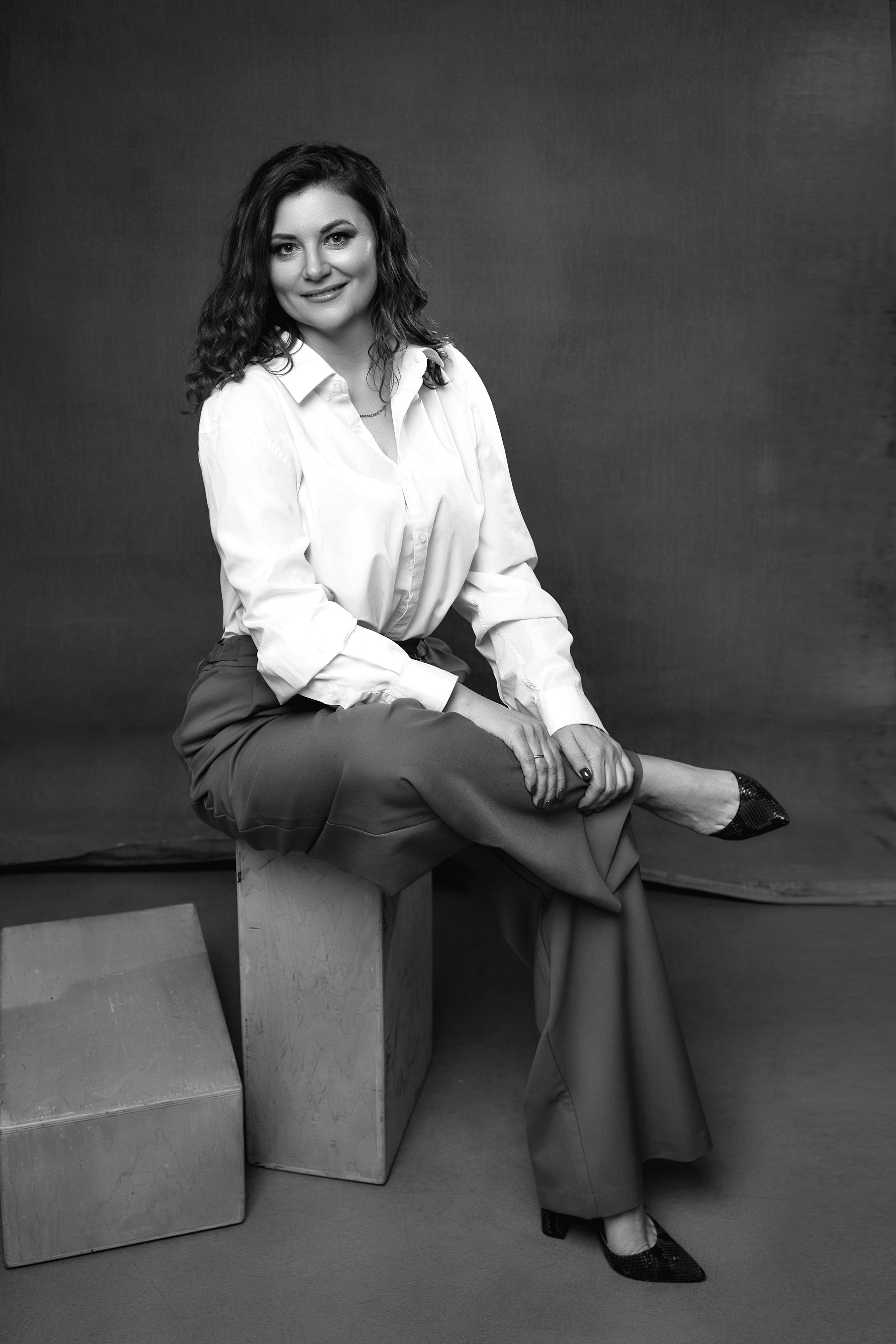 Портретная фотосессия на холстах. Фотограф в Минске Анна Кучинская