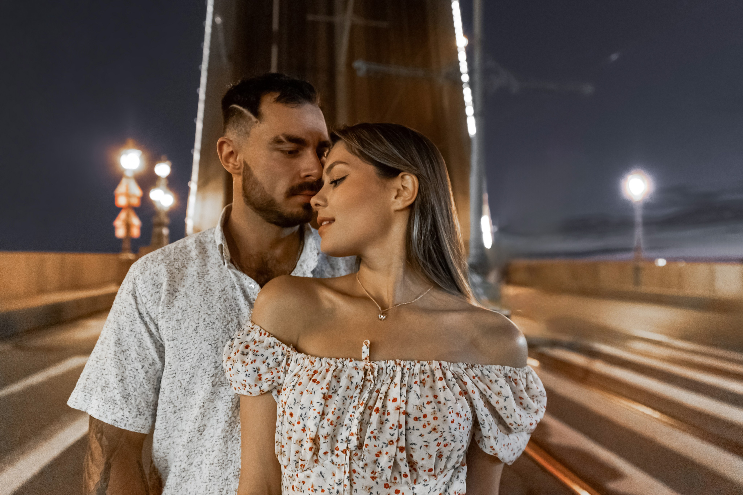 Ночь. Мосты. Любовь. Свадебный и портретный фотограф в Санкт-Петербурге Надежда Чечулина