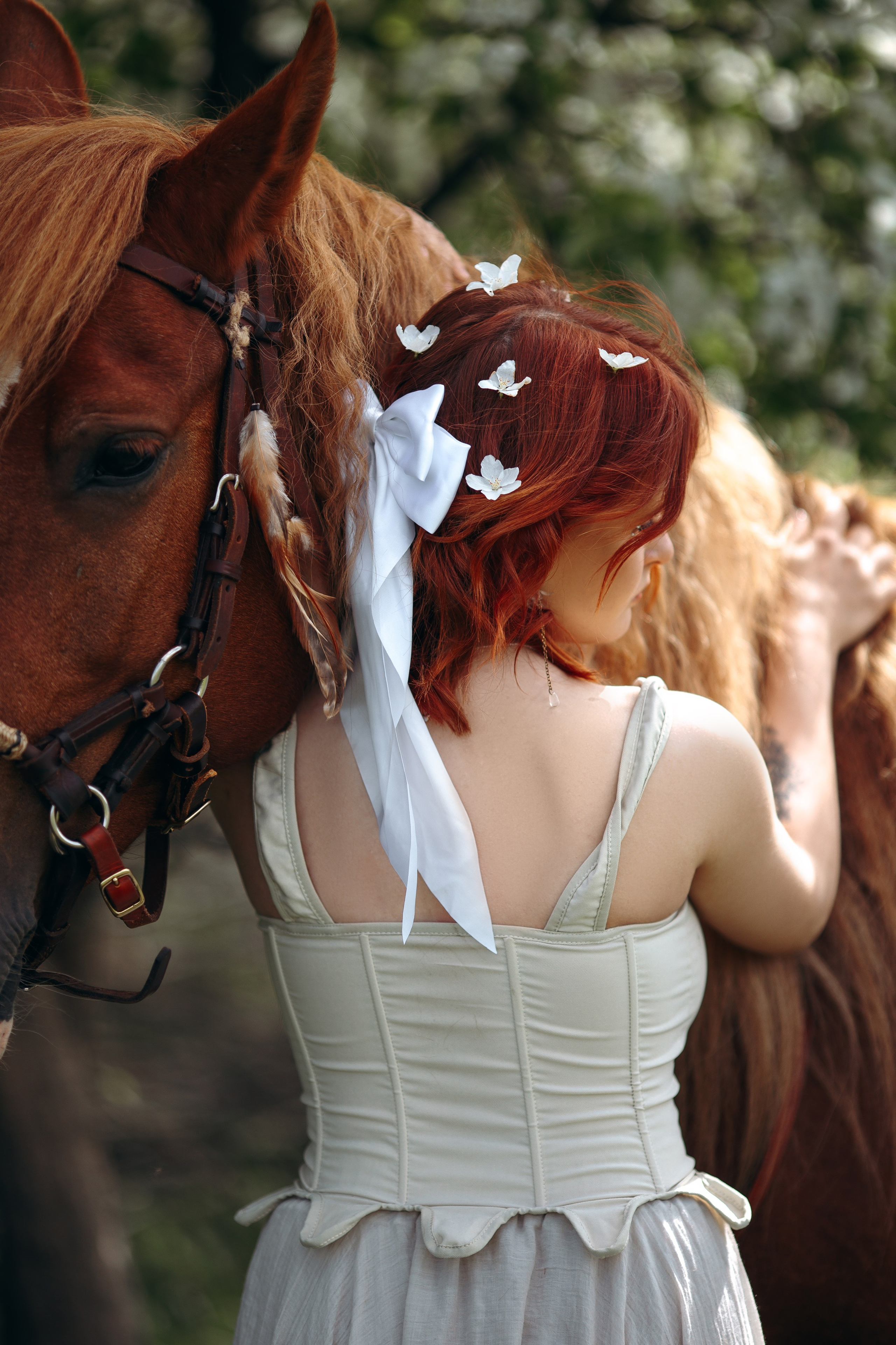 Весенние цветения. Анна Молчанова конный фотограф в Тюмени | фотосессии с лошадьми Тюмень