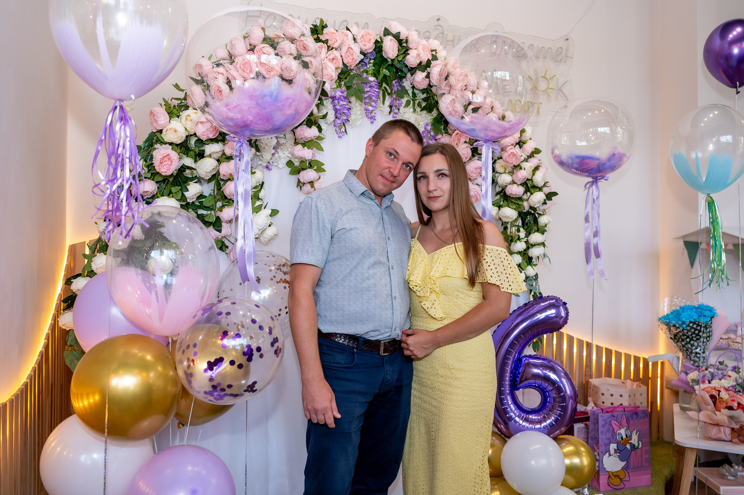 ДР в лофте с фокусником