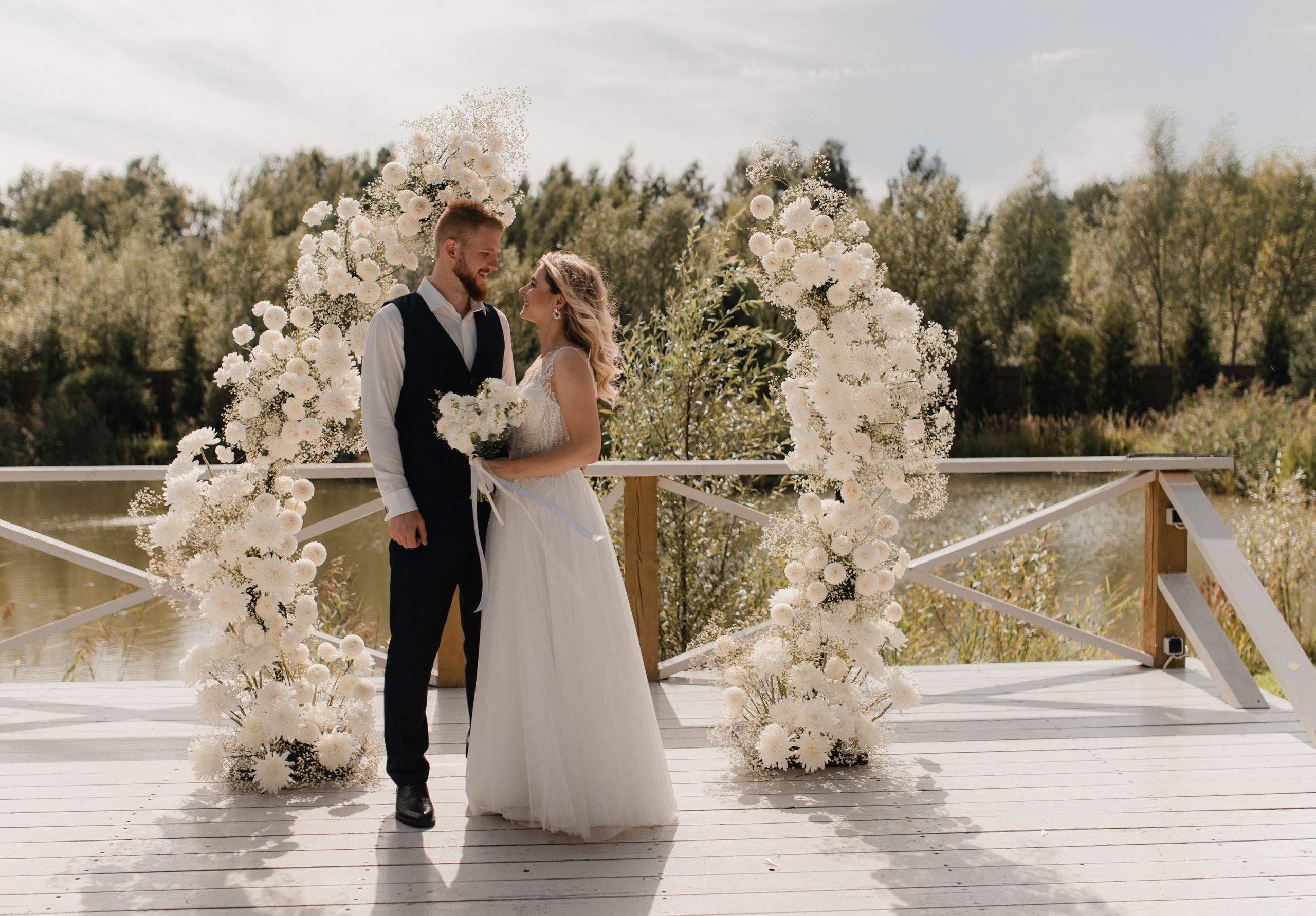 Свадьба с любимой собакой. Свадебный организатор в Москве и Санкт-Петербурге Пергаева Ольга
