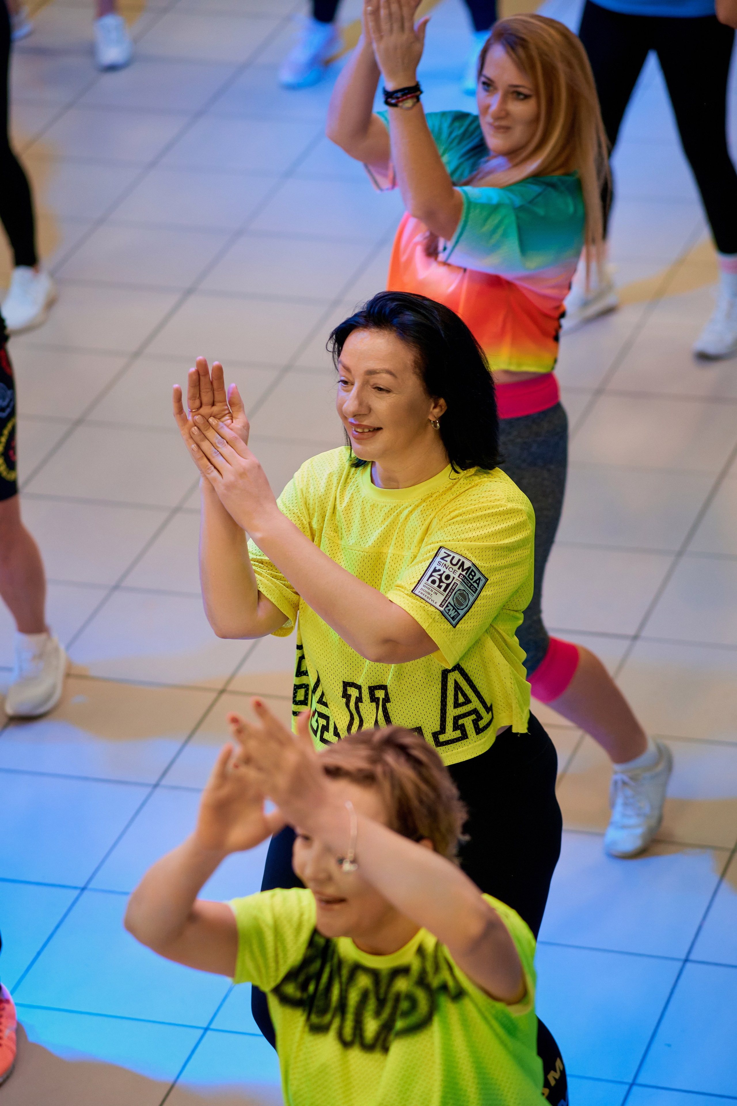 Благотворительная тренировка ЗУМБА. Арт-кафе «Чайка». Фотограф Таганрог Анна Трайжон