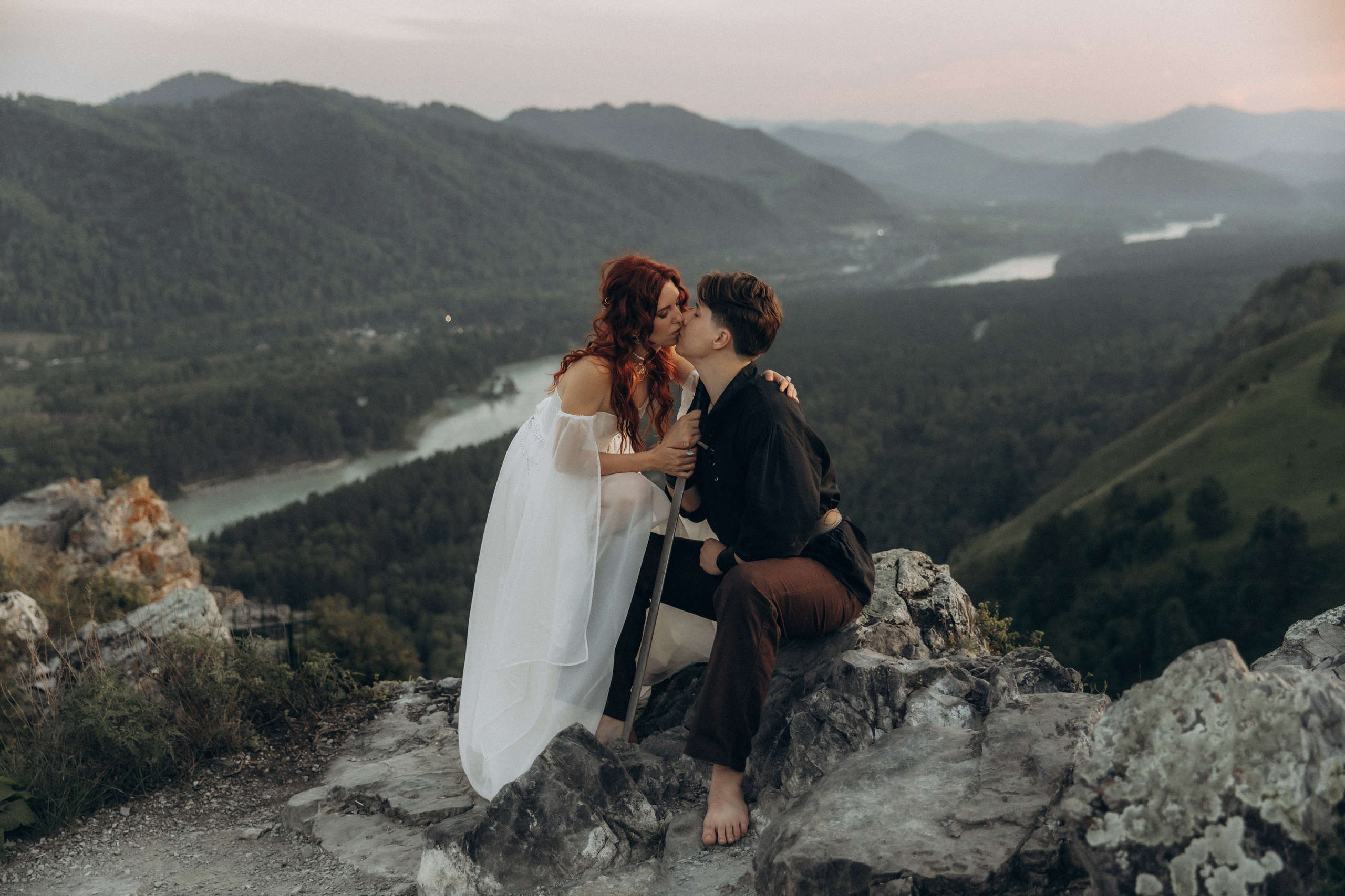Рада и Андрей. Love story в горах Алтая. Семейный и свадебный фотограф в Новосибирске/Бийске Екатерина Логинова