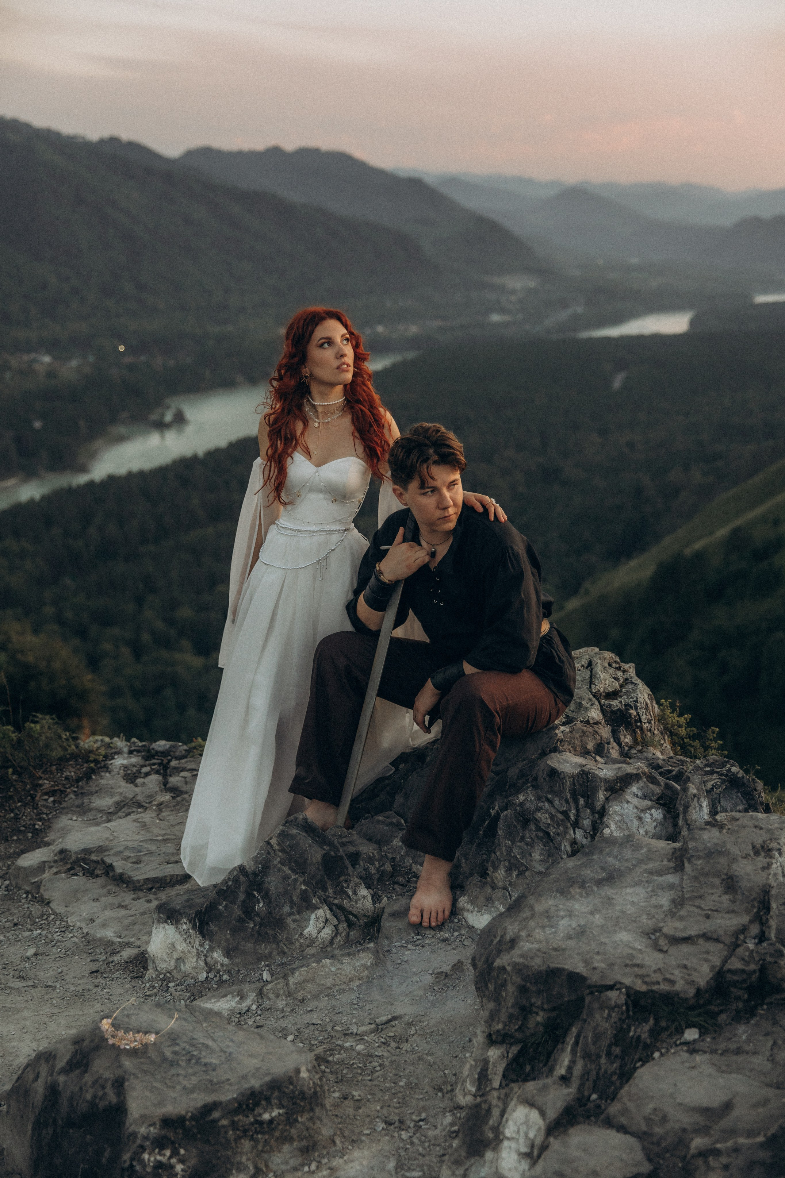 Рада и Андрей. Love story в горах Алтая. Семейный и свадебный фотограф в Новосибирске/Бийске Екатерина Логинова