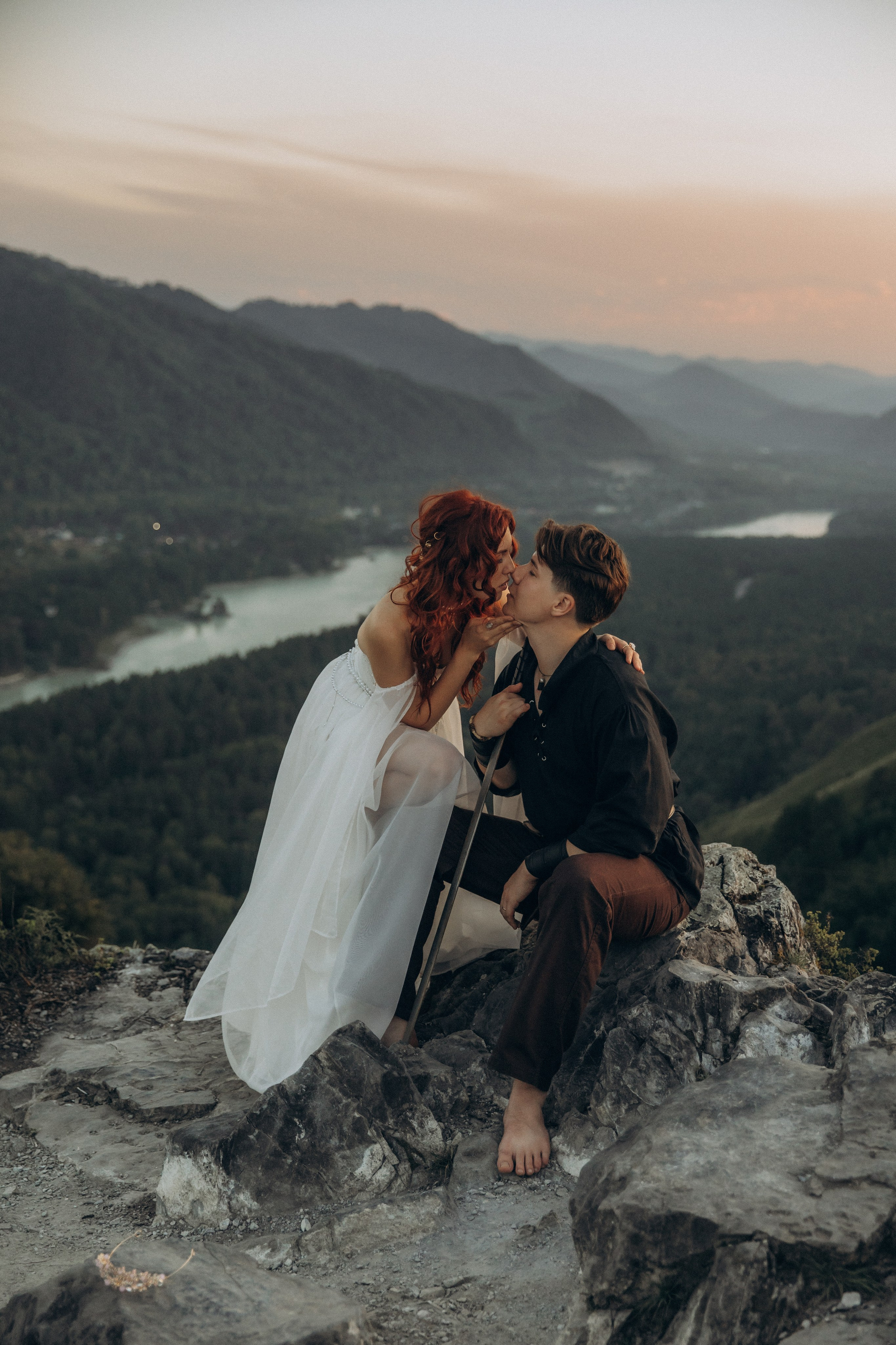 Рада и Андрей. Love story в горах Алтая. Семейный и свадебный фотограф в Новосибирске/Бийске Екатерина Логинова