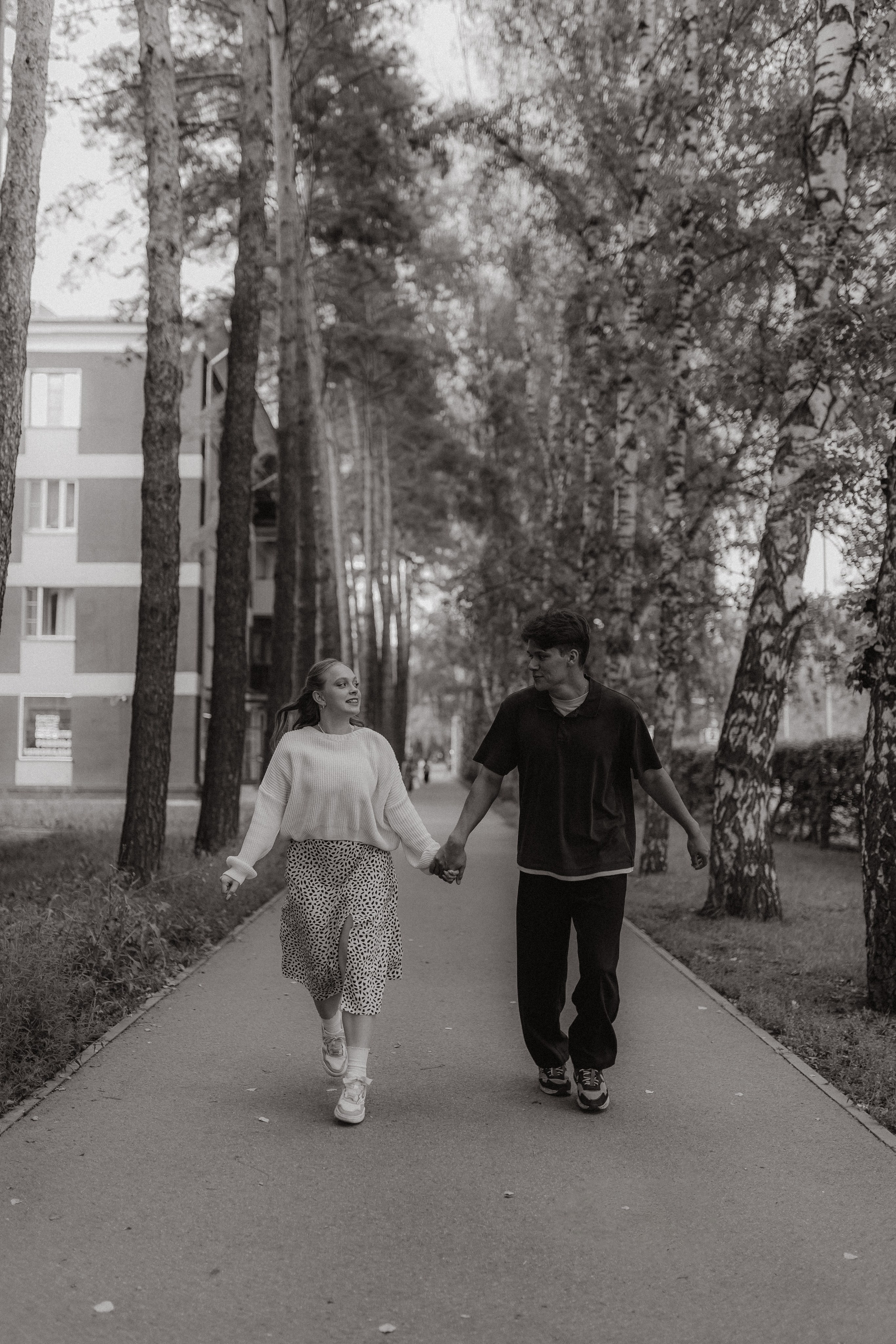 Сергей и Анастасия. Прогулка по Академгородку. Семейный и свадебный фотограф в Новосибирске/Бийске Екатерина Логинова