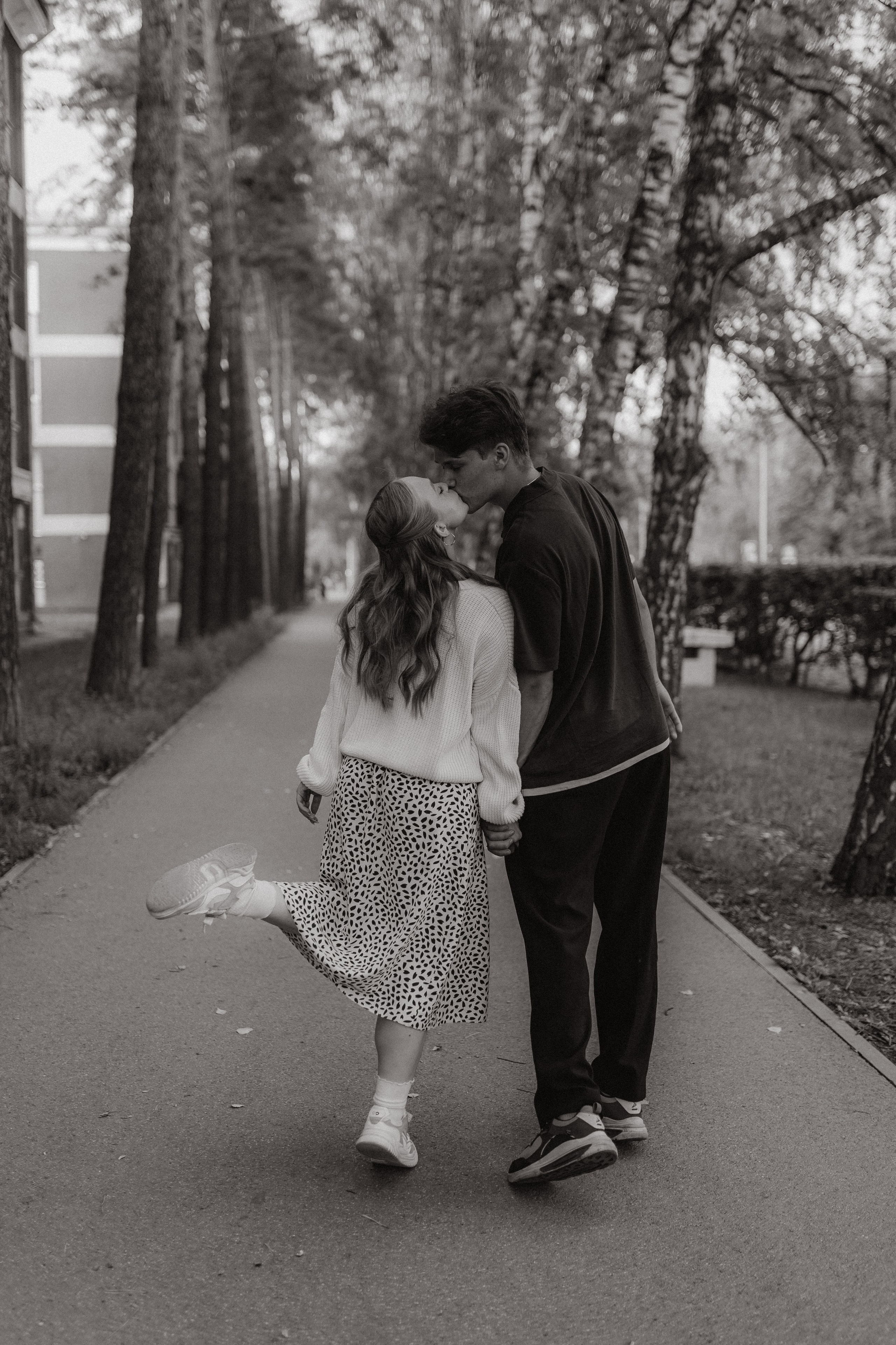 Сергей и Анастасия. Прогулка по Академгородку. Семейный и свадебный фотограф в Новосибирске/Бийске Екатерина Логинова