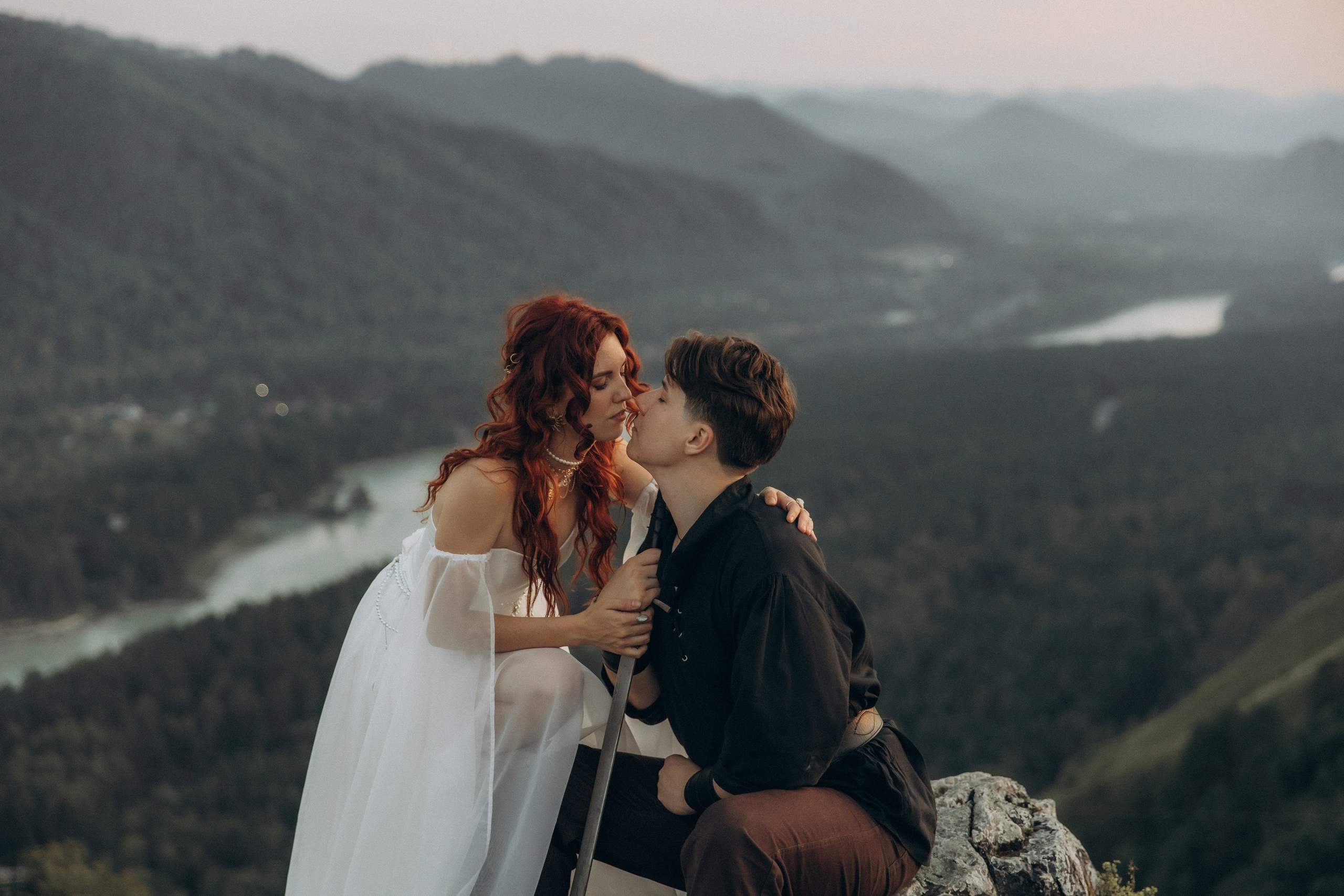 Рада и Андрей. Love story в горах Алтая. Семейный и свадебный фотограф в Новосибирске/Бийске Екатерина Логинова