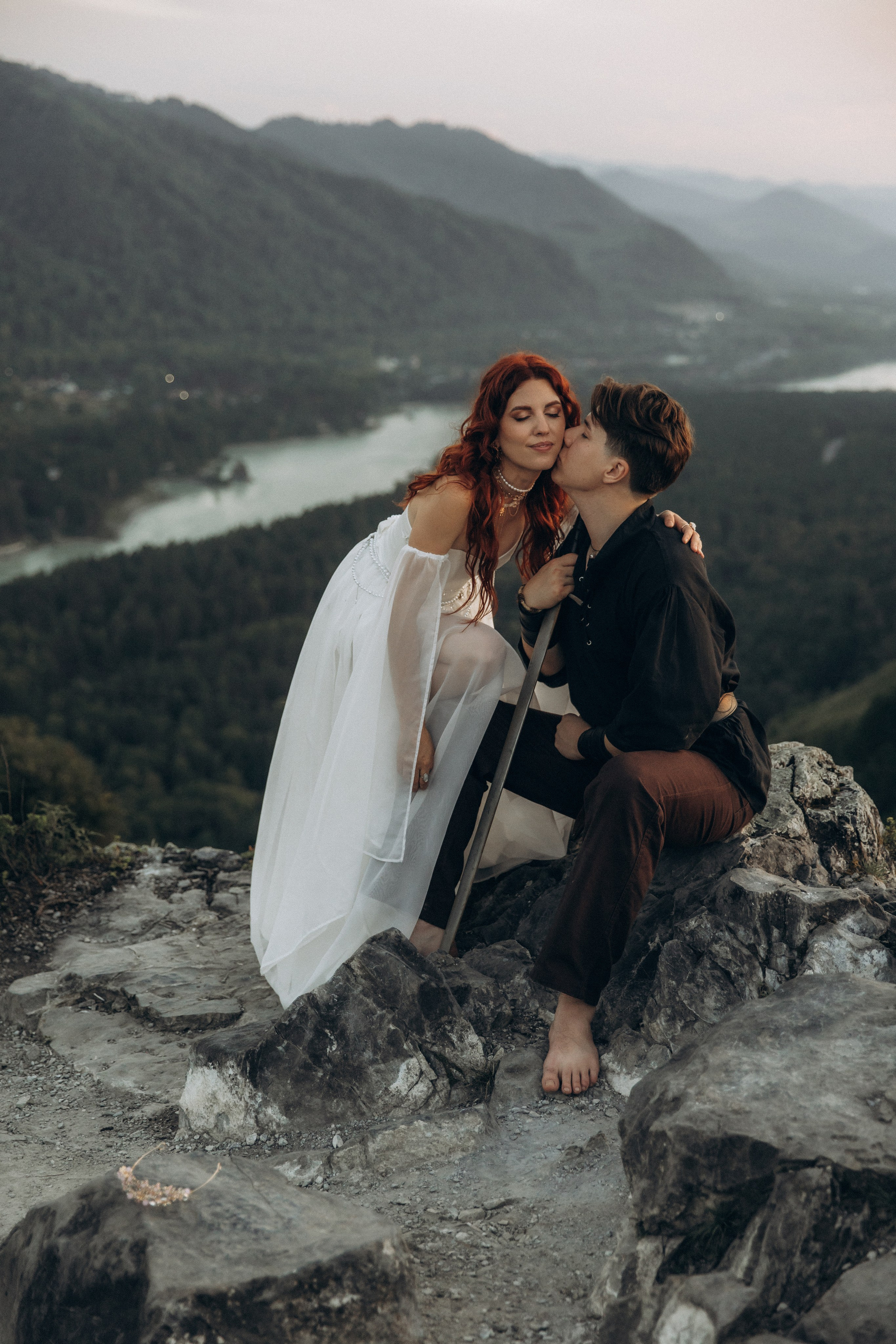 Рада и Андрей. Love story в горах Алтая. Семейный и свадебный фотограф в Новосибирске/Бийске Екатерина Логинова