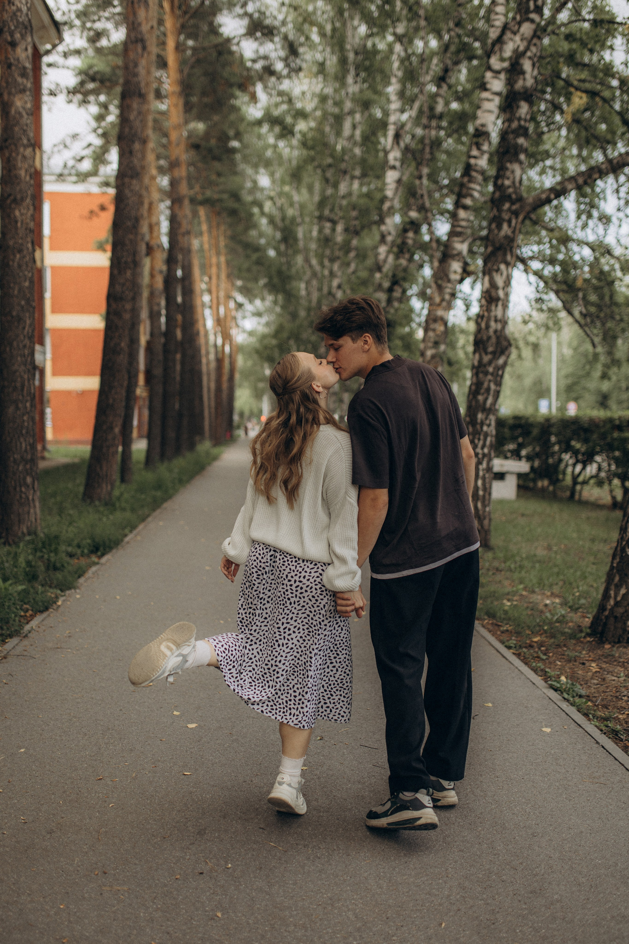 Сергей и Анастасия. Прогулка по Академгородку. Семейный и свадебный фотограф в Новосибирске/Бийске Екатерина Логинова