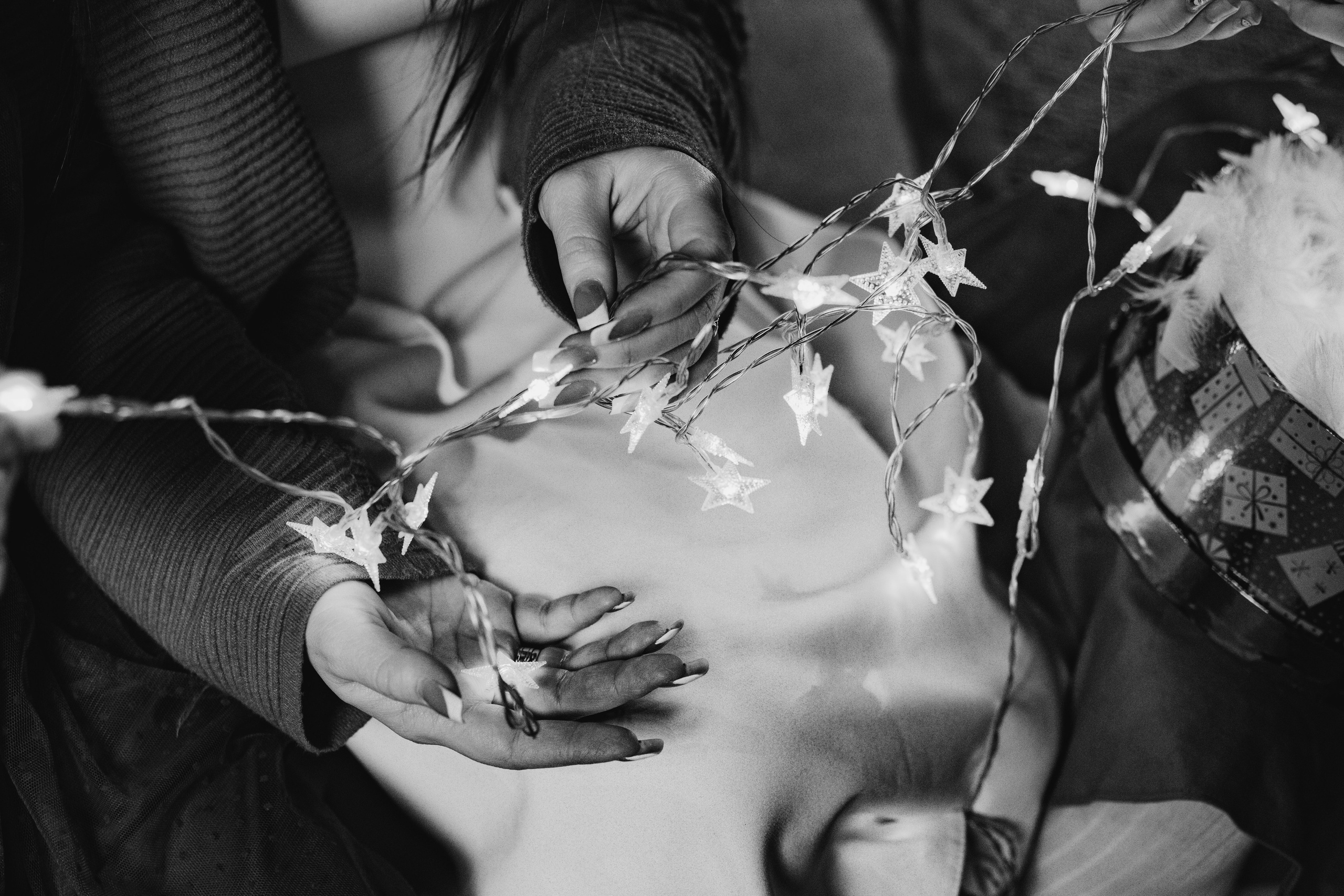 Новогодняя история большой прекрасной семьи Ирины. Семейный и портретный фотограф в Санкт-Петербурге Татьяна Гримоть