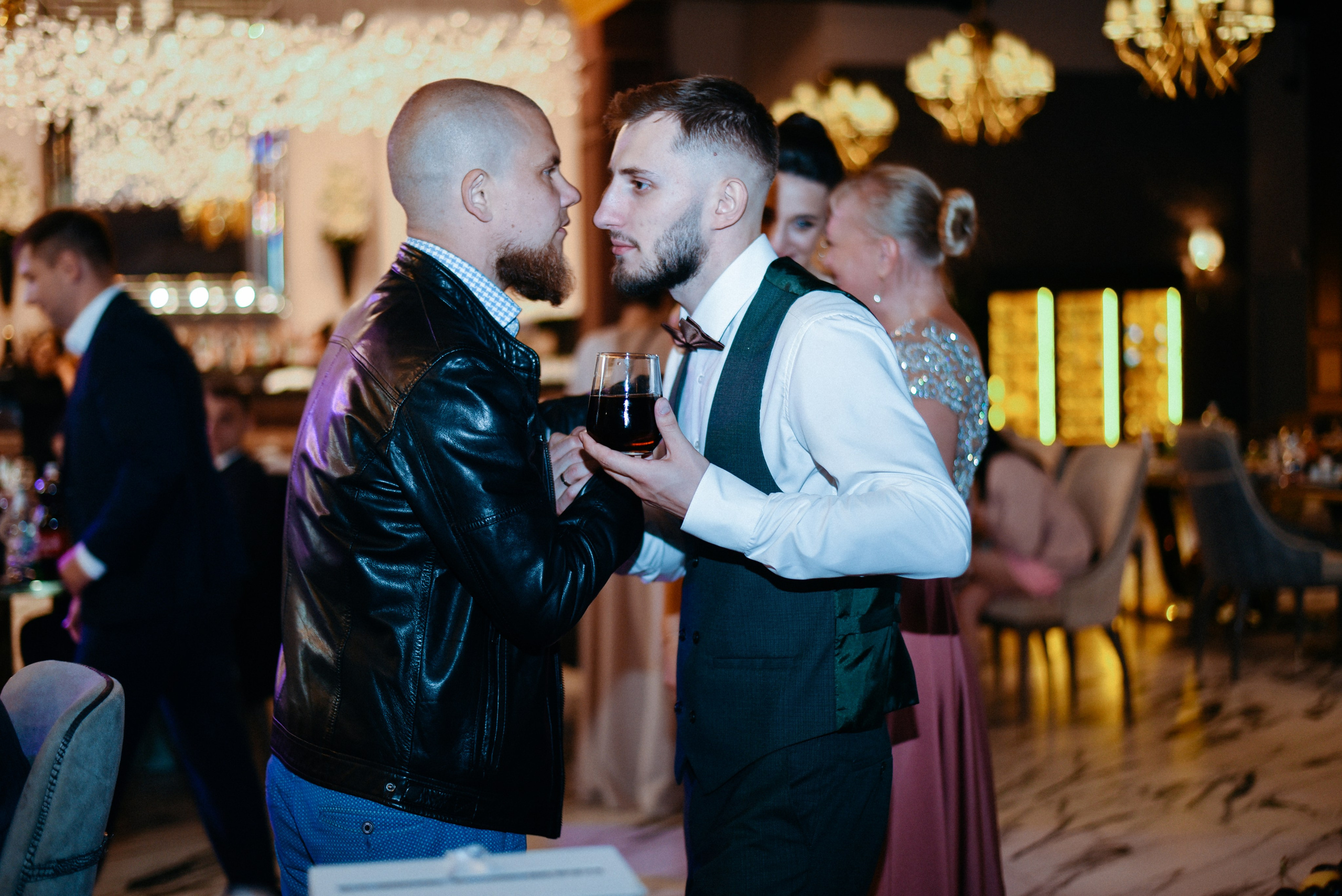 Виктор и Ангелина Банкет на 100 гостей Ресторан Segreto. Фотограф Лола Волна, город Москва