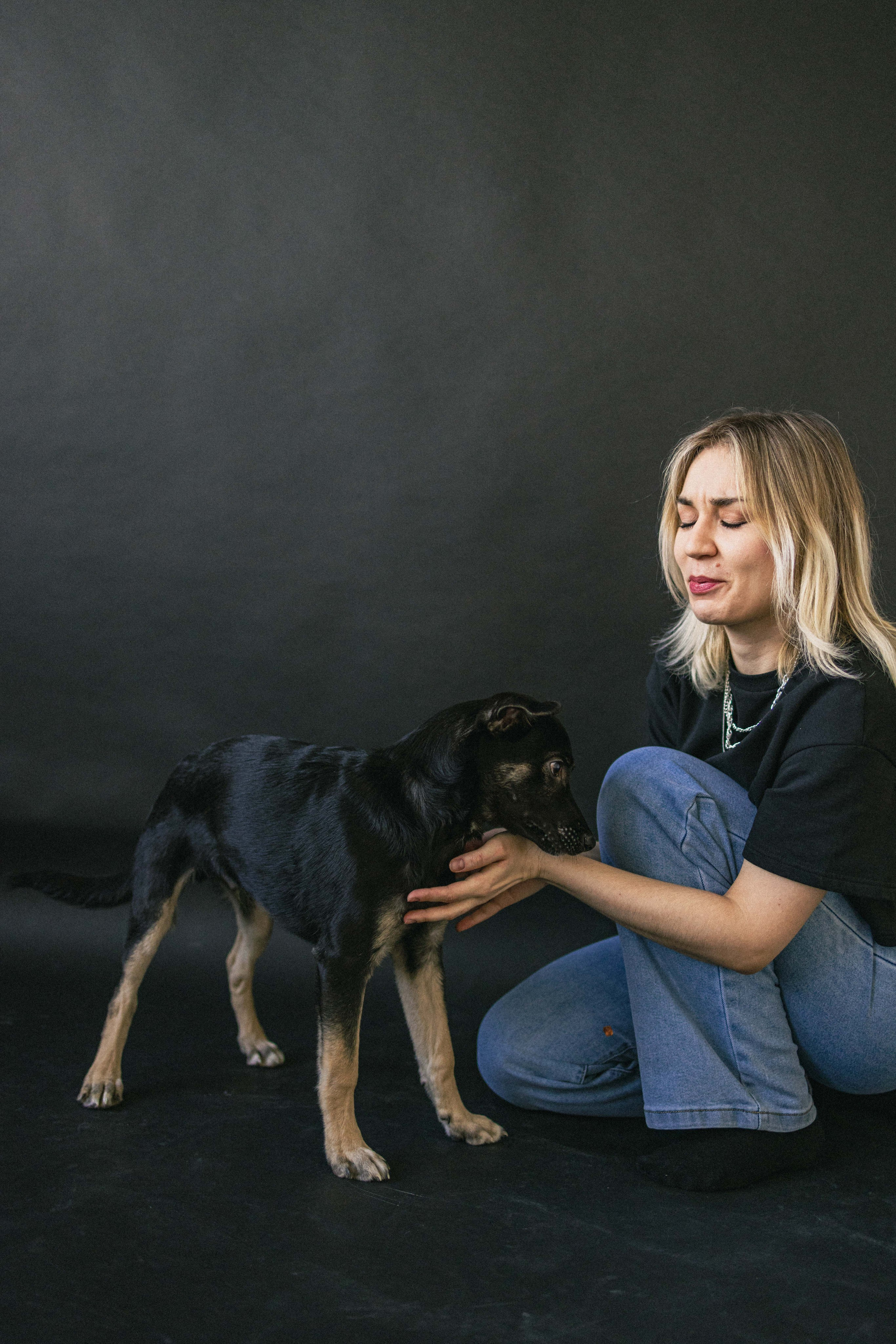 Крис и Тэдди. Фотограф-анималист в Москве Лера Черноног