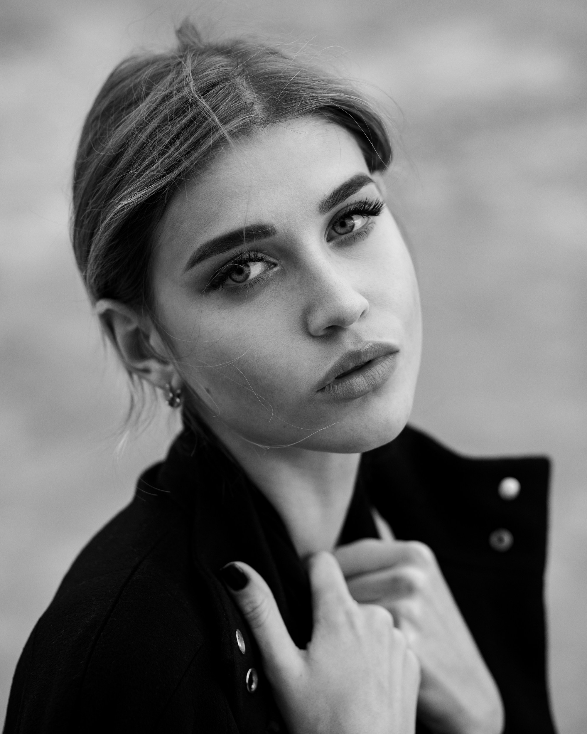 Model tests. Portrait and business photographer in Moscow Andrey Nikolsky