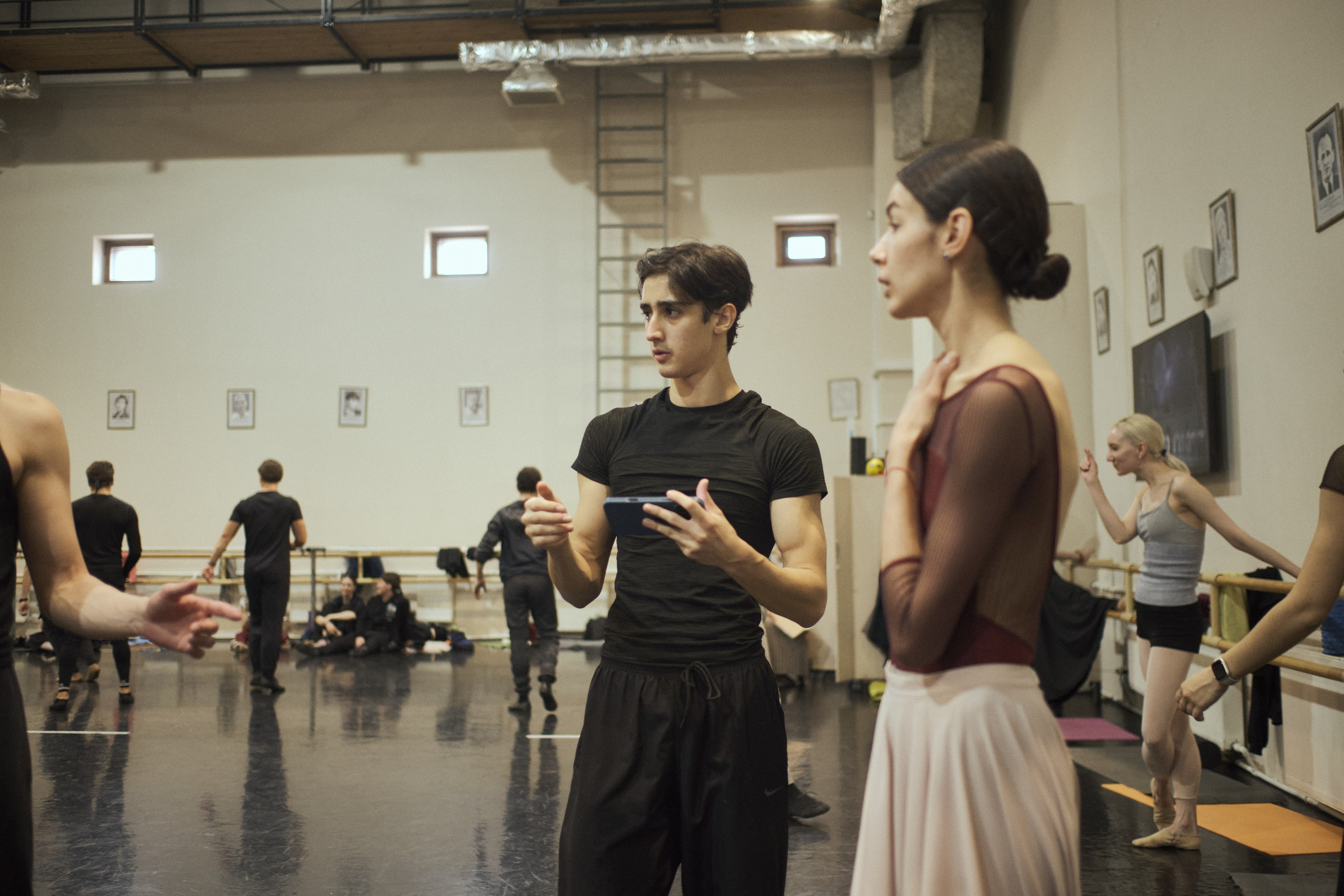 Балетный класс и репетиция артистов балета КТОиБ им. Мусы Джалиля. Barsukov