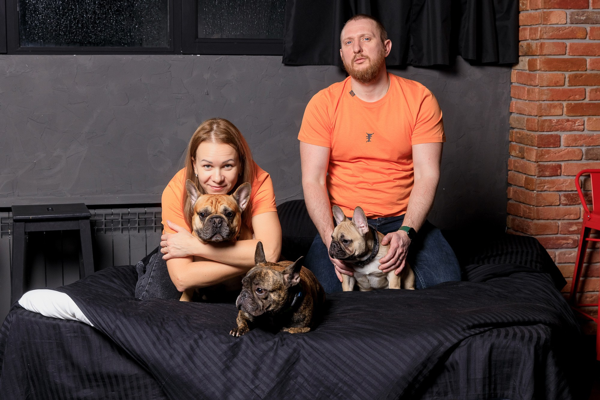 Семейная фотосессия с питомцами в студии. Фотограф в Саратове Ольга Мазлова