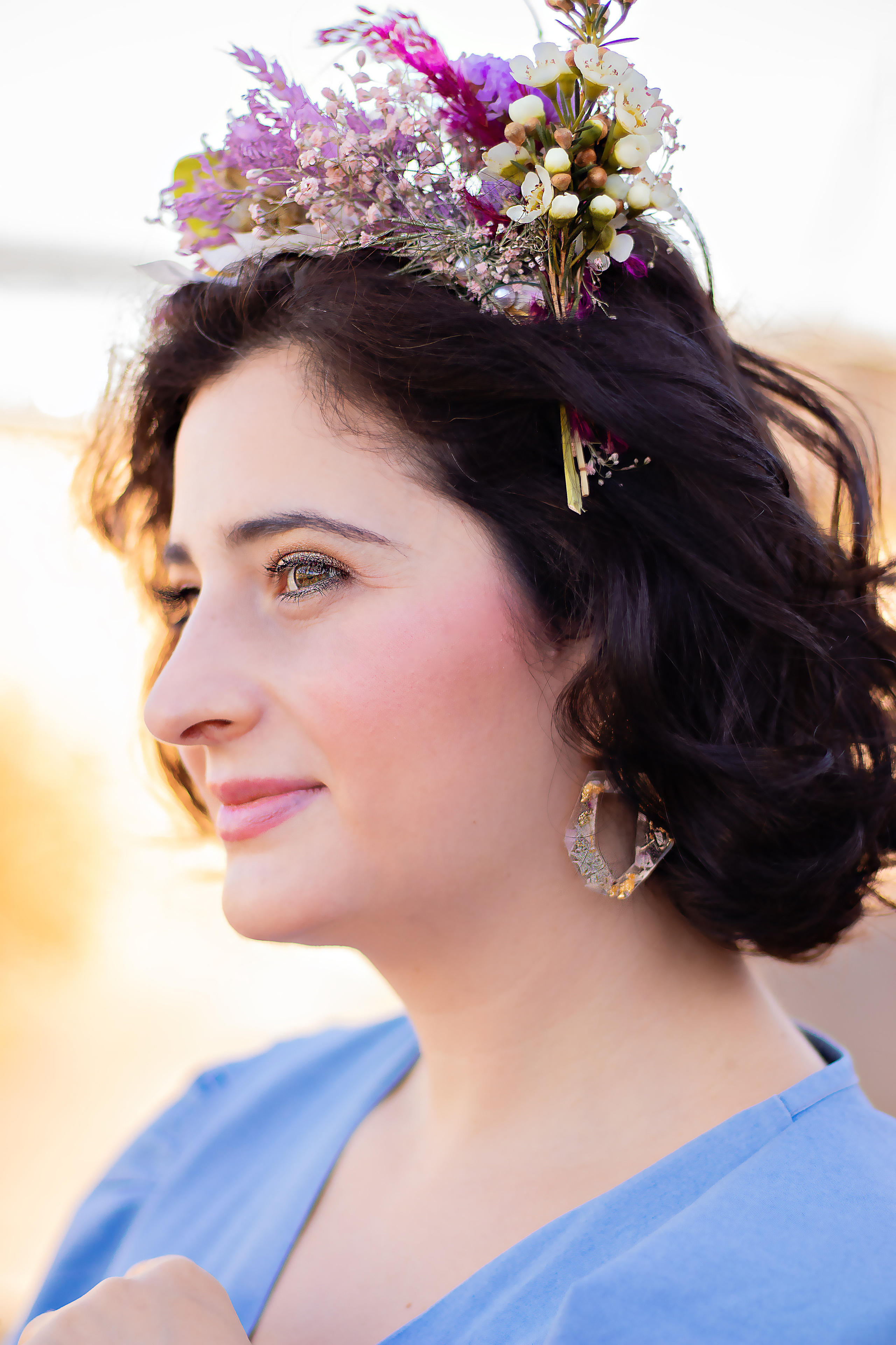 Flower dreams, Seda’s spring photoshoot. Family, Children and Business photographer in Belgium