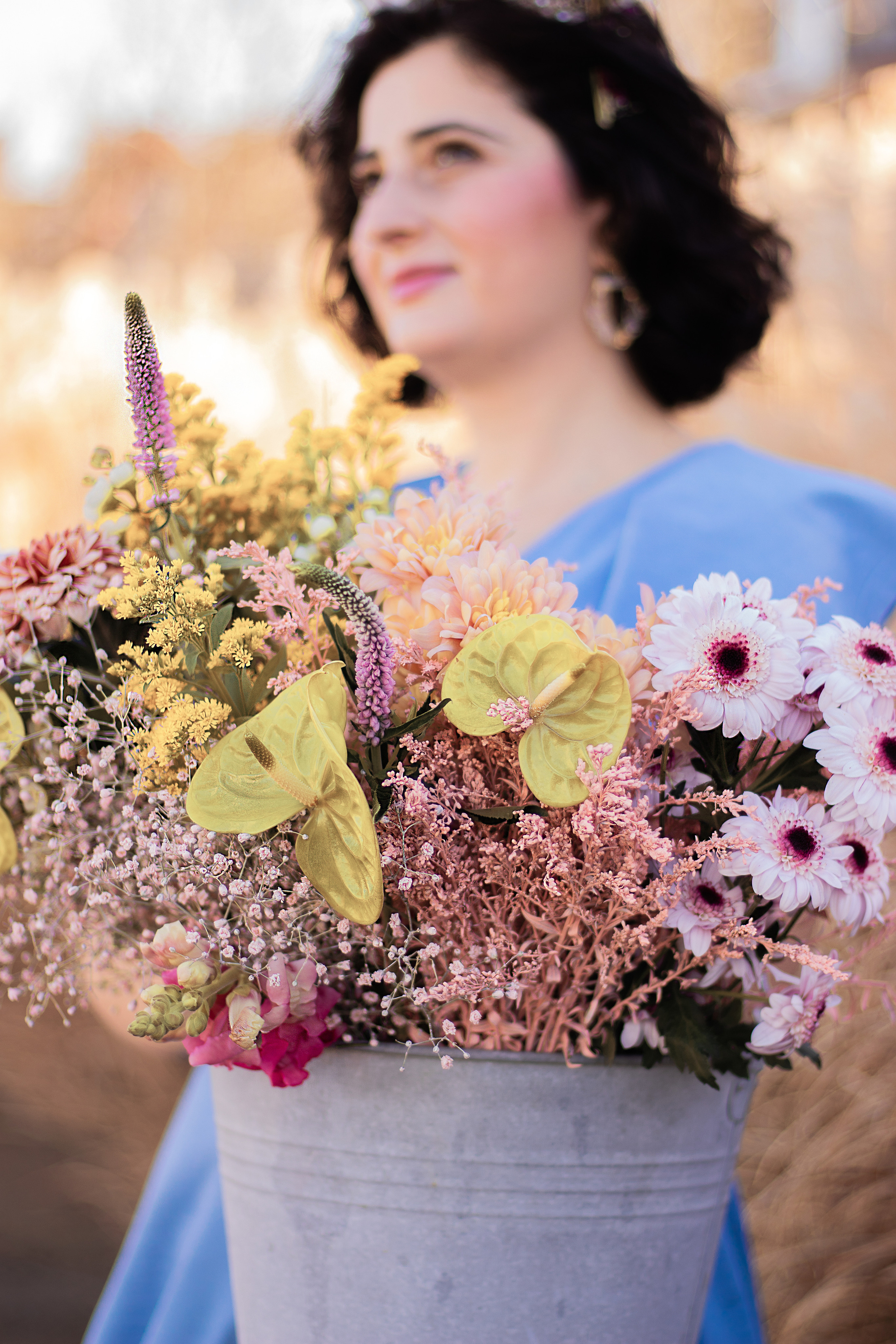 Flower dreams, Seda’s spring photoshoot. Family, Children and Business photographer in Belgium