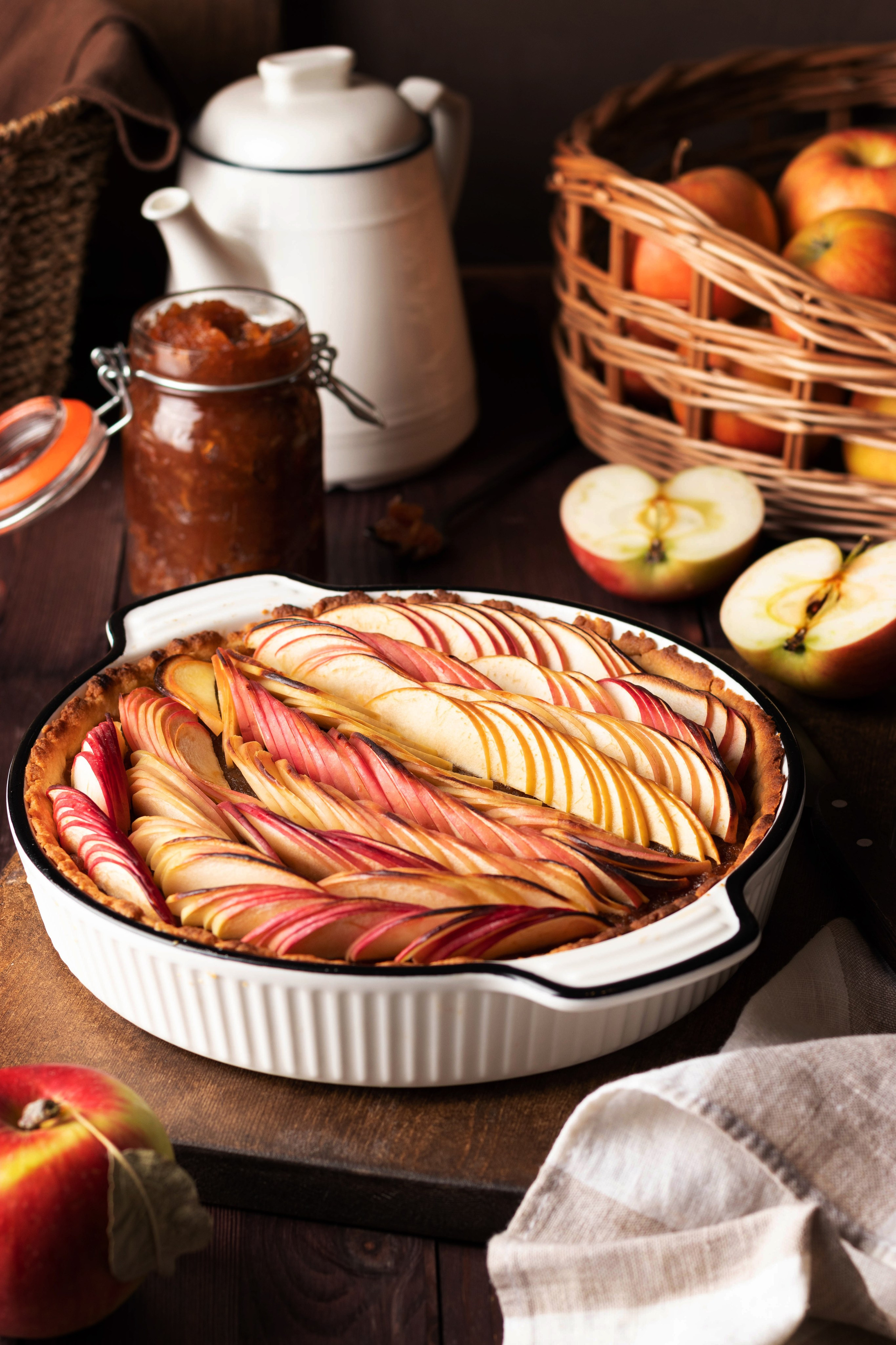 Яблочный пирог. Ольга Кирсанова фуд-фотограф, фуд-стилист, Москва