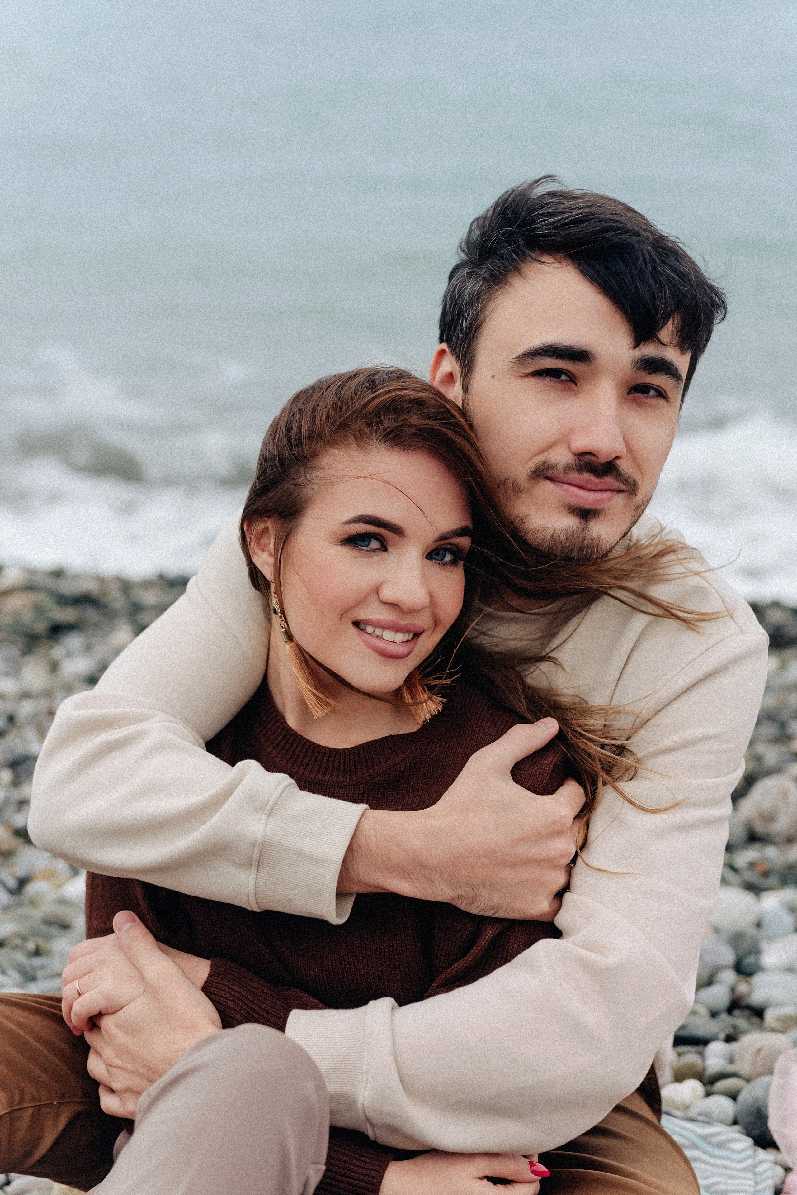 Фотосессия на рассвете у моря. Портретный фотограф Москва Светлана Кашура