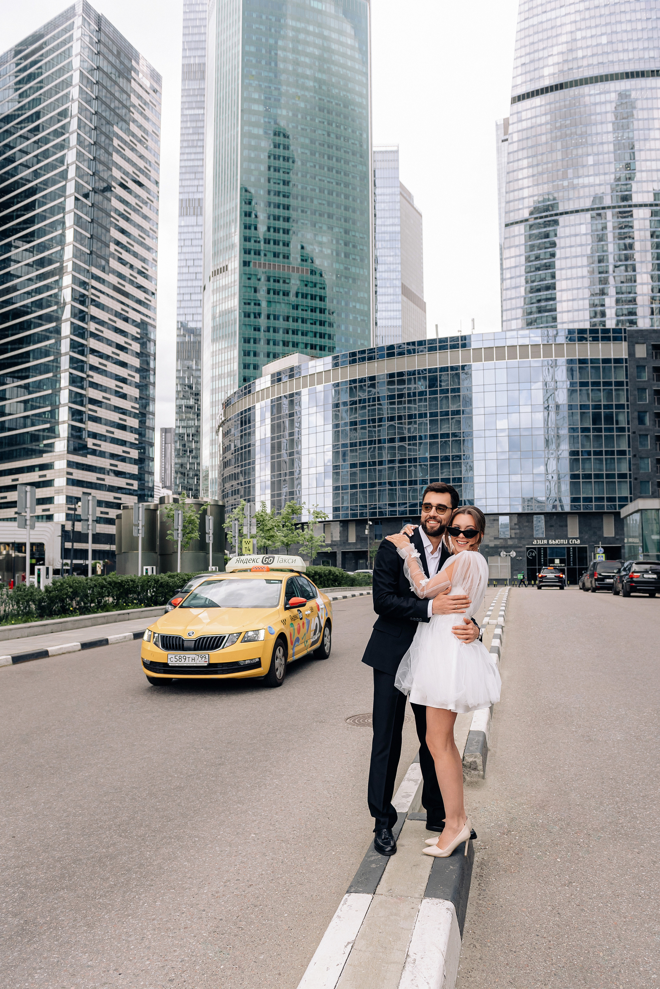 Свадебная прогулка Москва-Сити