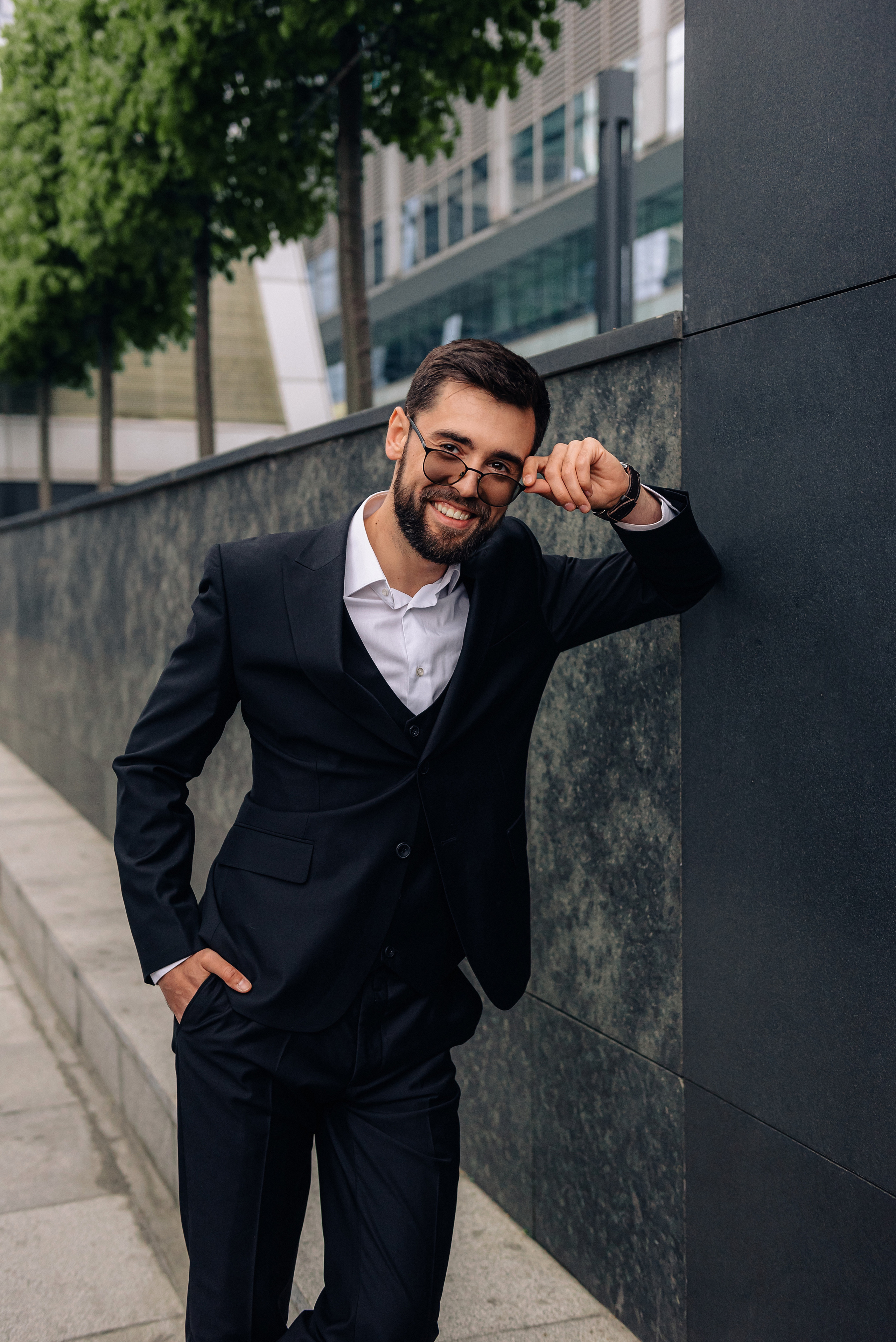 Свадебная фотосессия в Москва-Сити. Портретный фотограф Москва Светлана Кашура