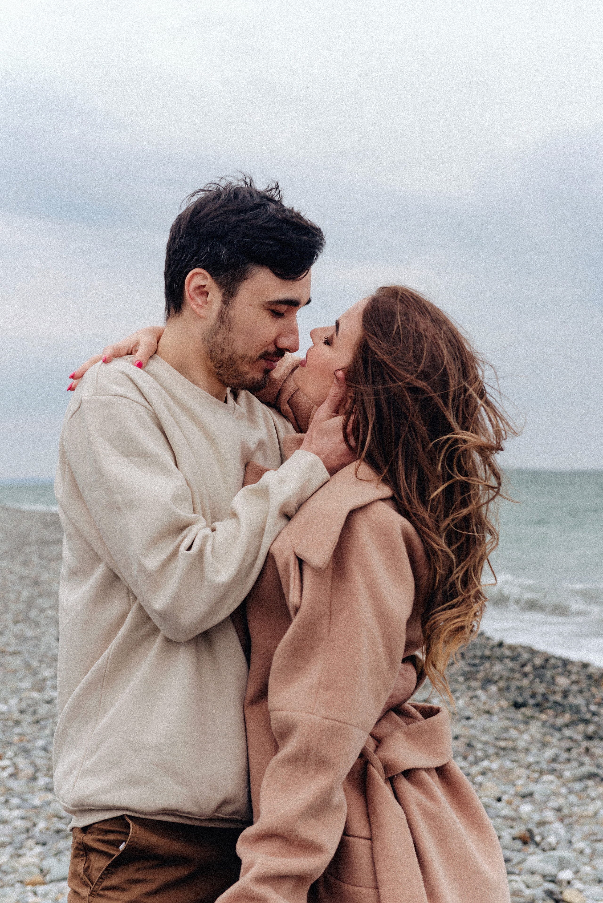 Фотосессия на рассвете у моря. Портретный фотограф Москва Светлана Кашура