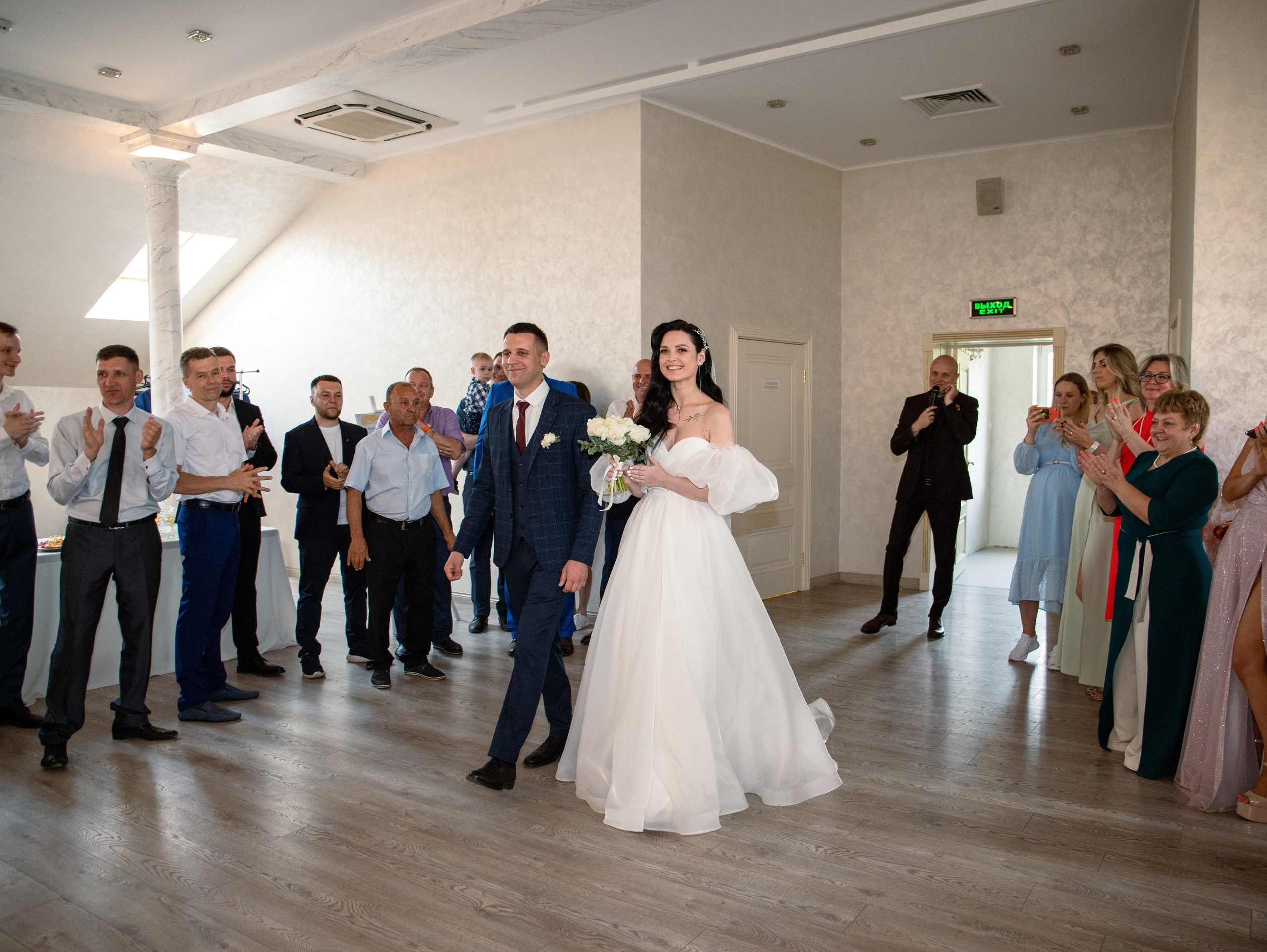 Свадебный банкет. Свадебный и семейный фотограф в Москве Мила Широких