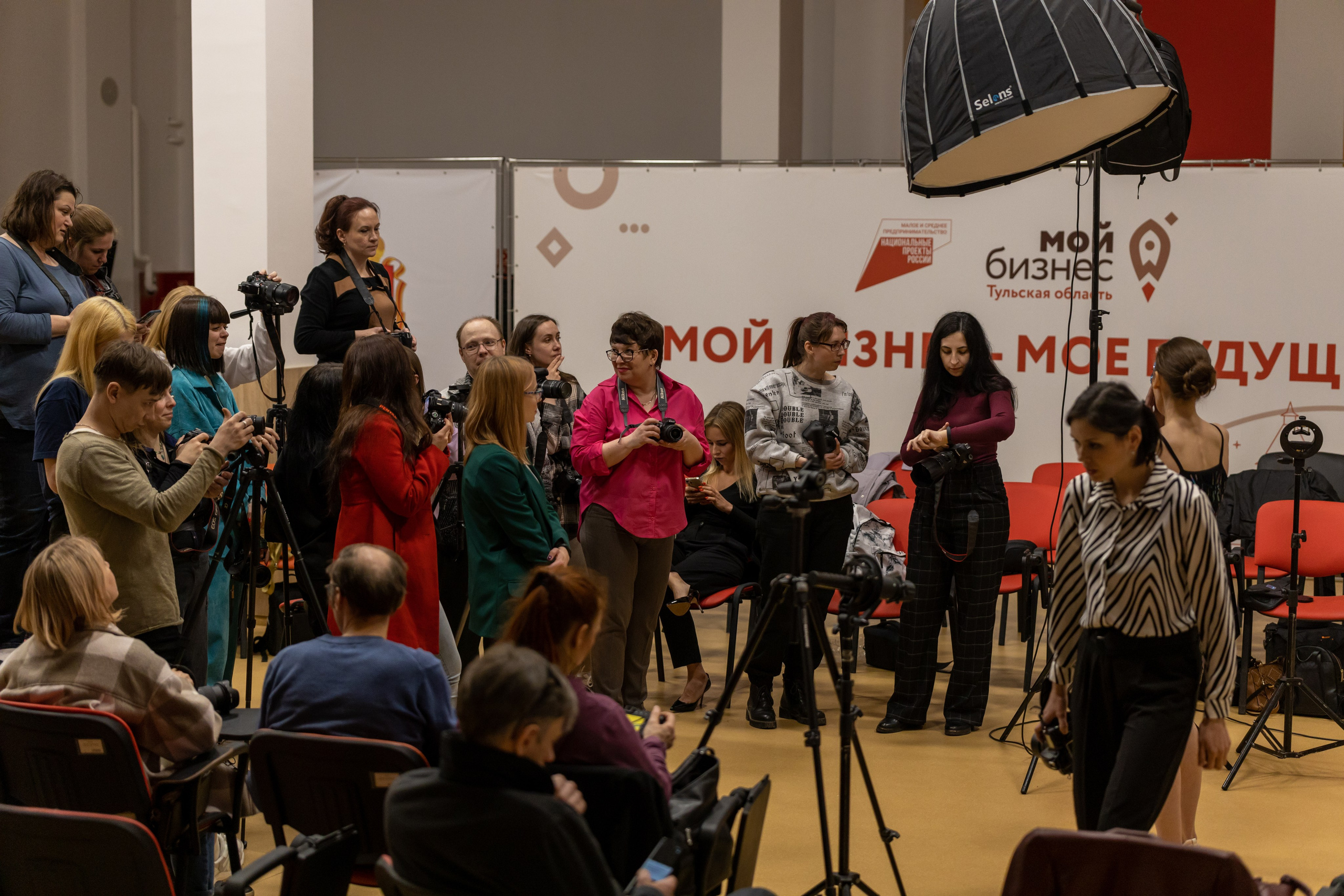 Репортаж для Мой Бизнес — Мастеркласс Павла Ребанда. Фотограф в Туле Крупский АнДРей. Фотостудия «КАДР71» в Туле