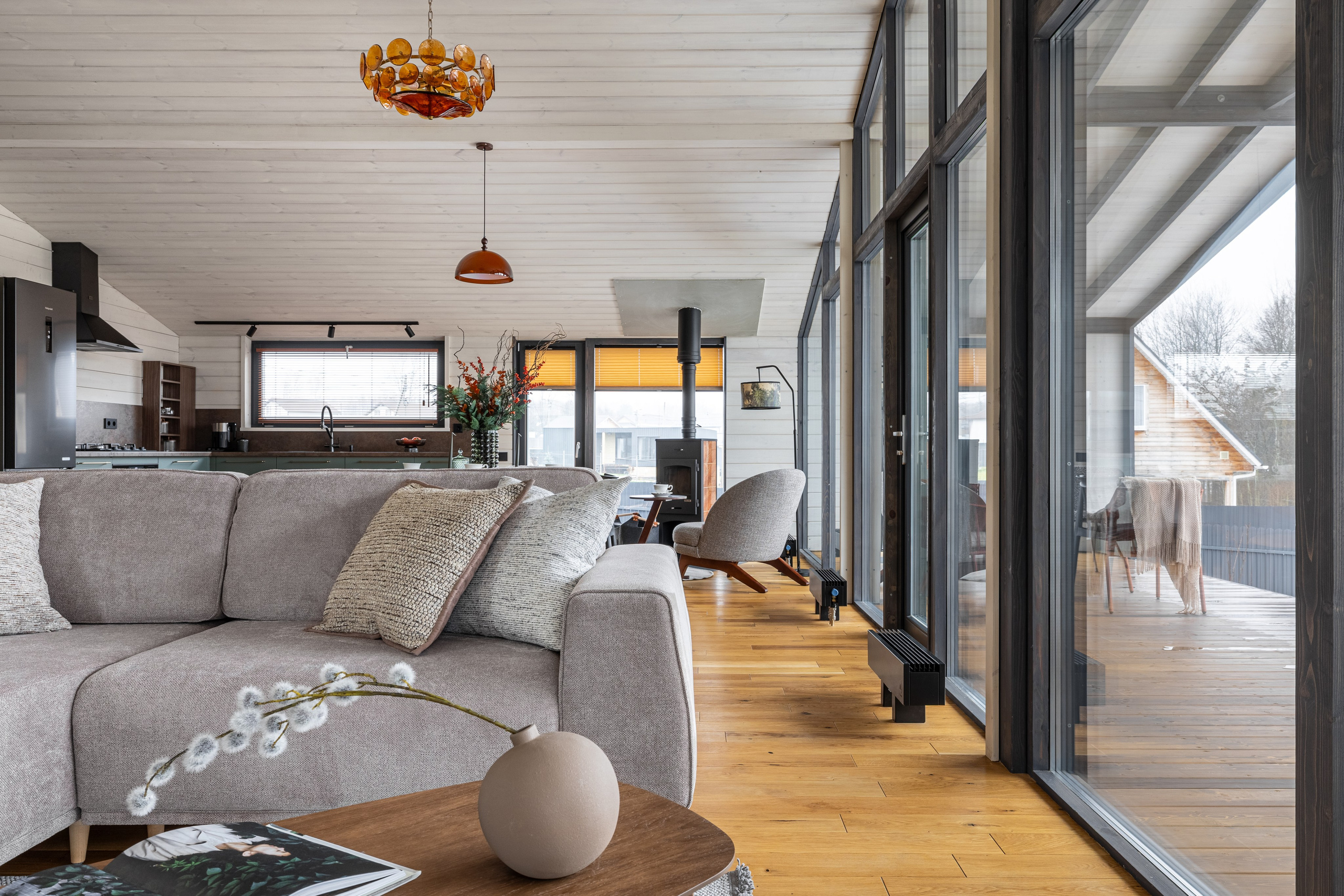 Стильный барнхаус в долгосрочную аренду. КП Долина озер. Veselinskiy| Интерьерный фотограф | Москва