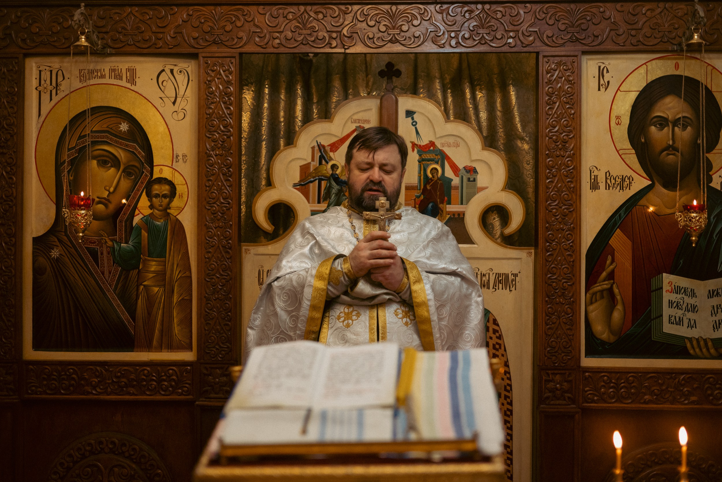 Крещение млд. Михаила. Семейный фотограф на крещение, венчание в Иваново Галина Скурихина