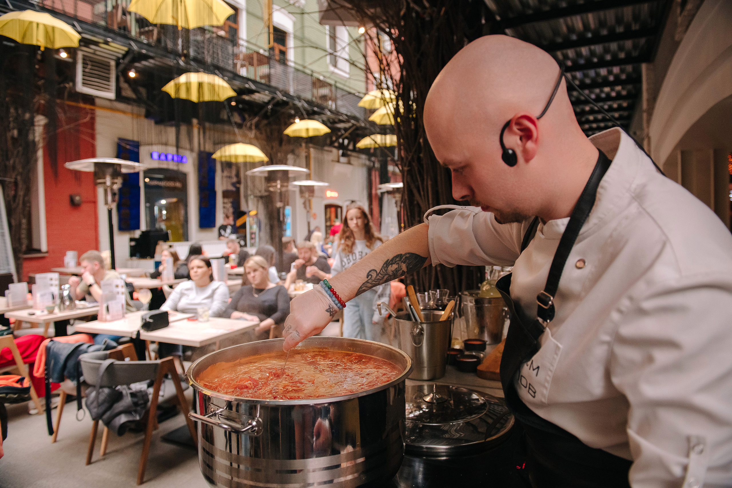 Гастродвор. Бранч. Мастер-класс по приготовлению борща. Фотограф Валерия Голубева (Миронова)