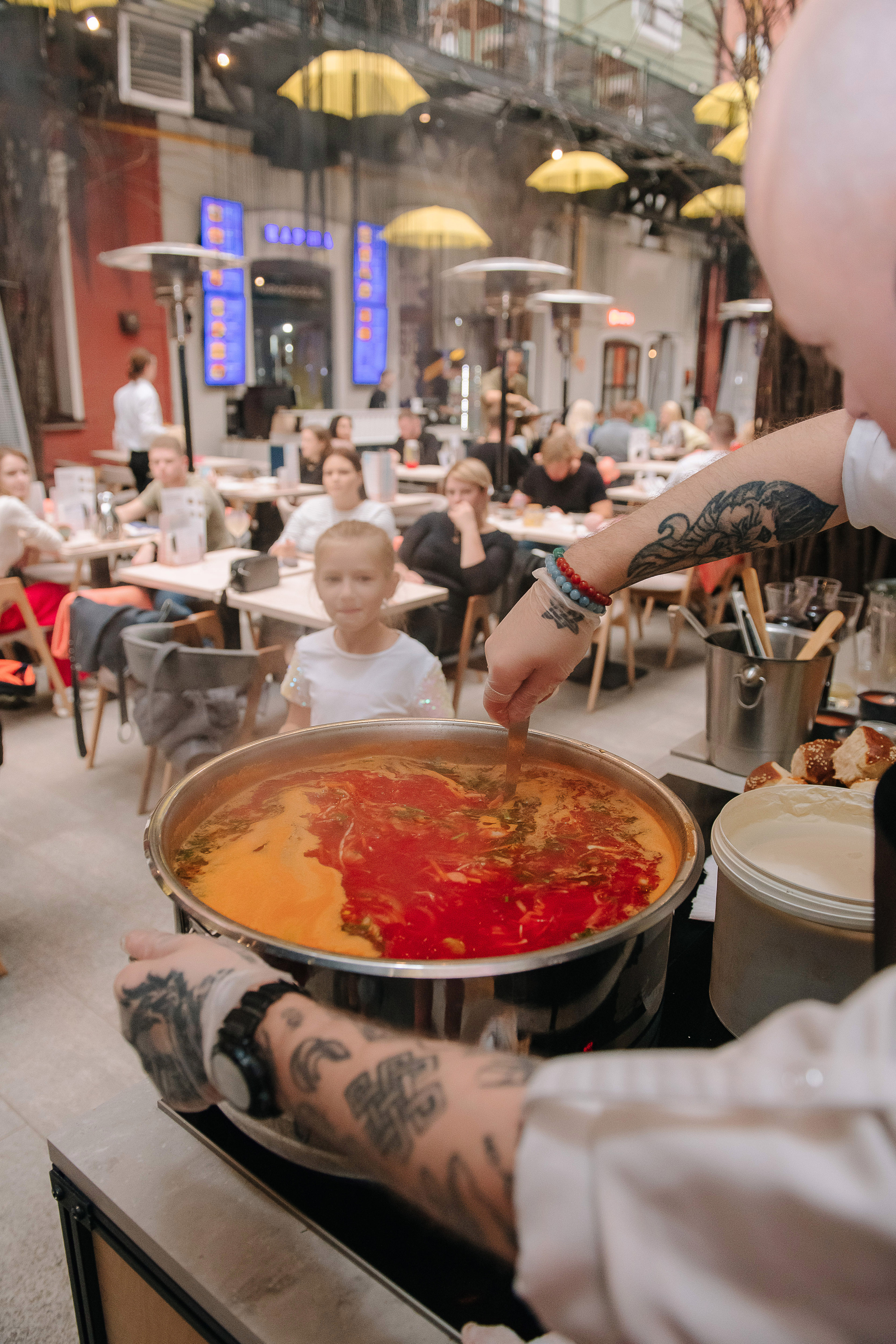 Гастродвор. Бранч. Мастер-класс по приготовлению борща. Фотограф Валерия Голубева (Миронова)