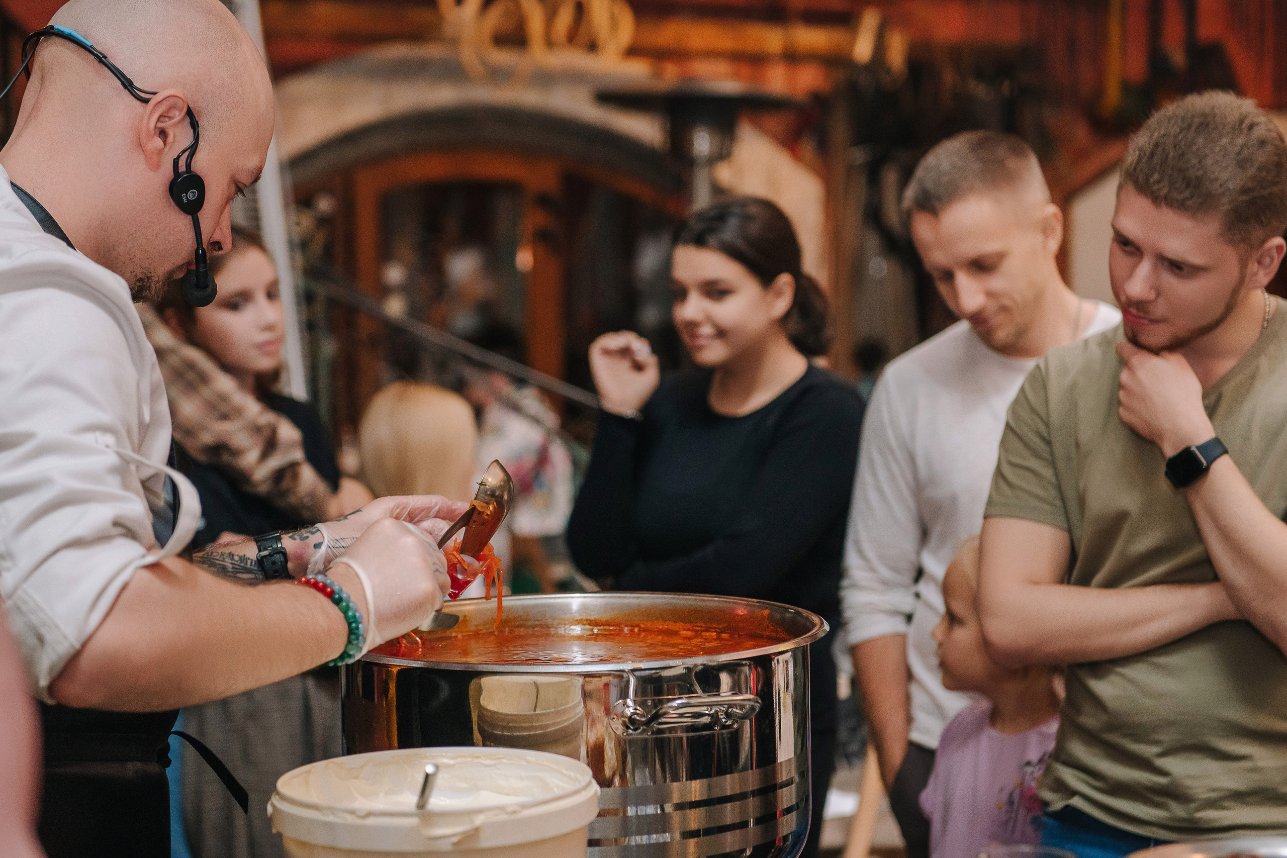 Гастродвор. Бранч. Мастер-класс по приготовлению борща. Фотограф Валерия Голубева (Миронова)