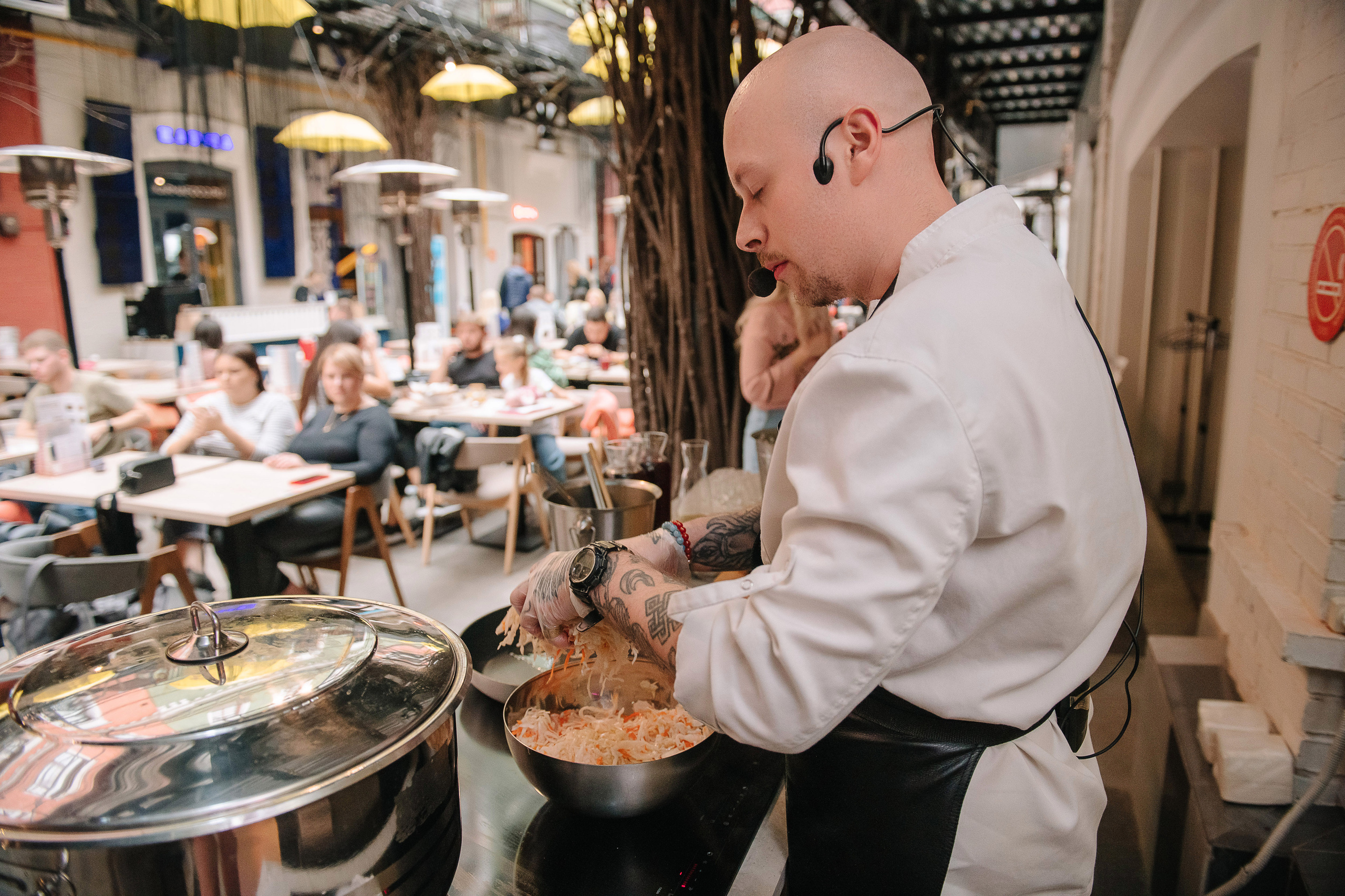 Гастродвор. Бранч. Мастер-класс по приготовлению борща. Фотограф Валерия Голубева (Миронова)