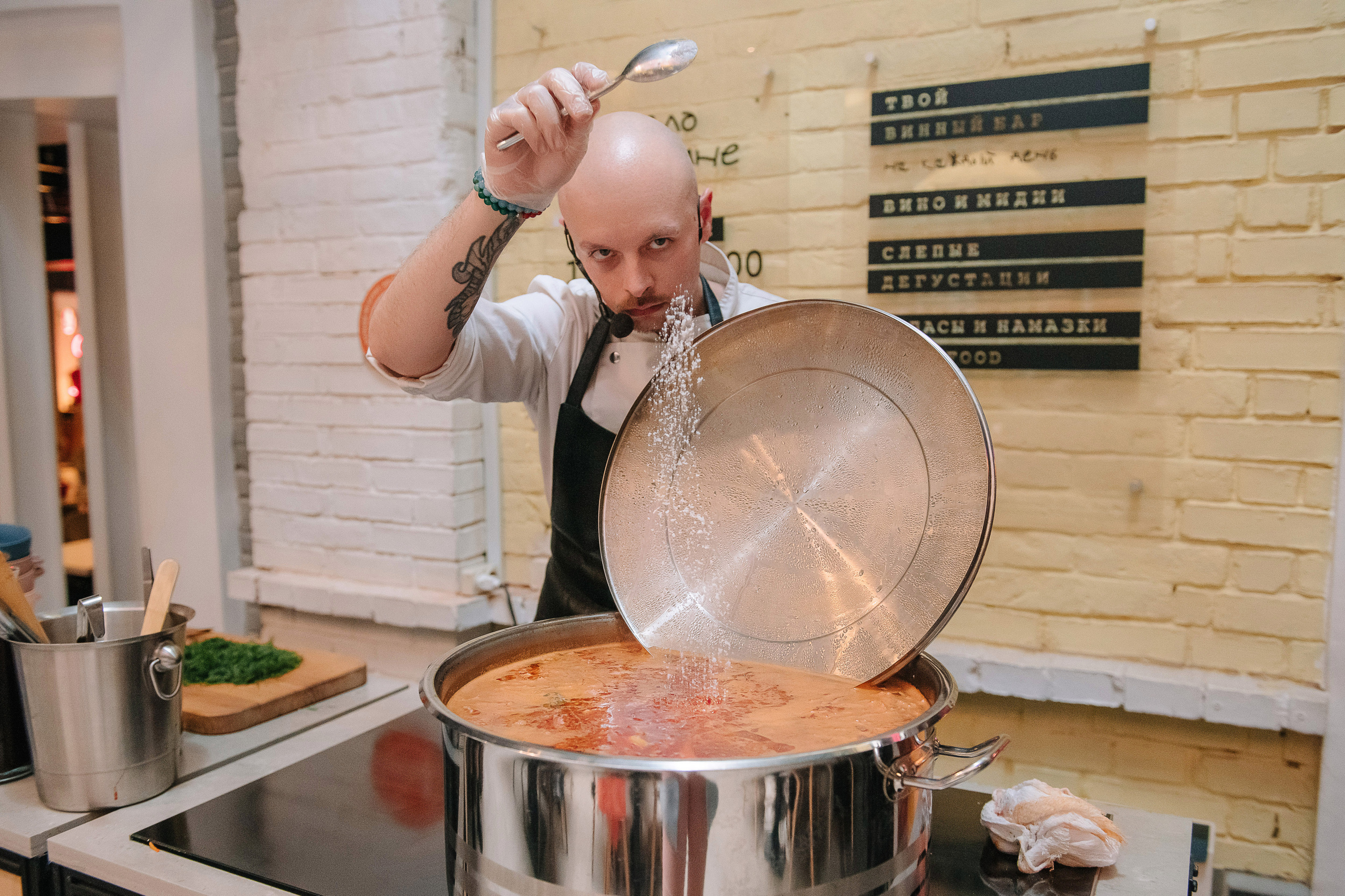 Гастродвор. Бранч. Мастер-класс по приготовлению борща. Фотограф Валерия Голубева (Миронова)