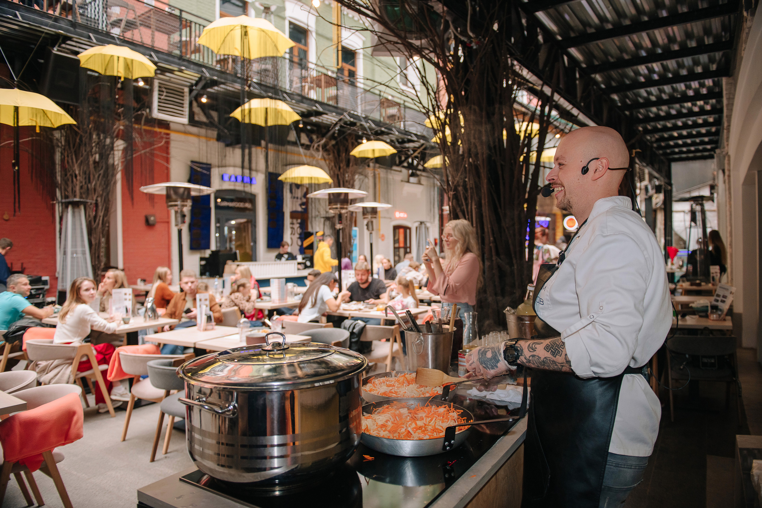 Гастродвор. Бранч. Мастер-класс по приготовлению борща. Фотограф Валерия Голубева (Миронова)