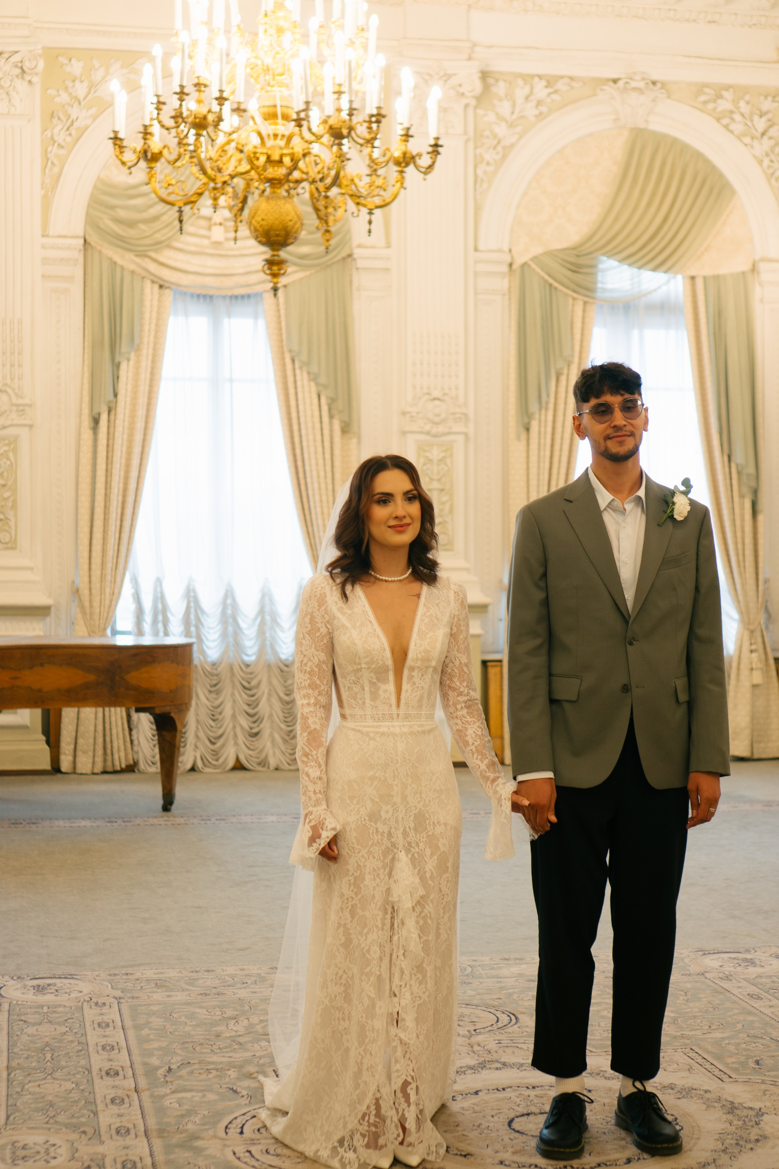 СВАДЕБНАЯ СЬЕМКА В ПЕРВОМ ДВОРЦЕ БРАКОСОЧЕТАНИЯ. Профессиональный фотограф, Санкт-Петербург — Виктория Богомолова