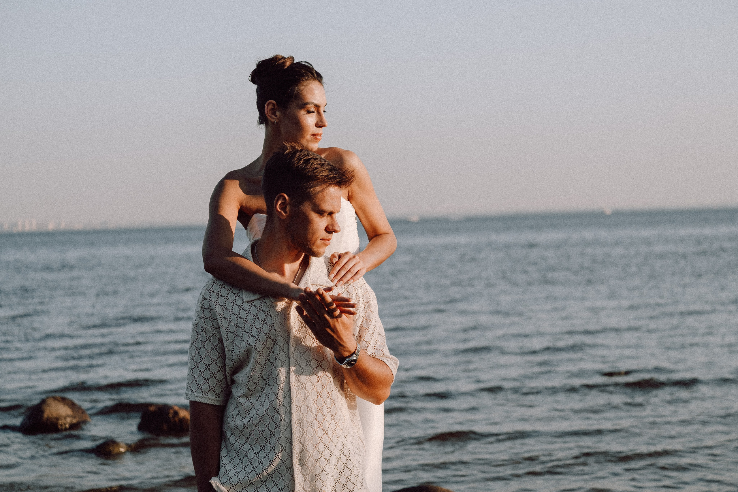 СВАДЕБНАЯ ФОТОСЕССИЯ ВЫЕЗДНОЙ ЦЕРЕМОНИИ (ФИНСКИЙ ЗАЛИВ). Профессиональный фотограф, Санкт-Петербург — Виктория Богомолова