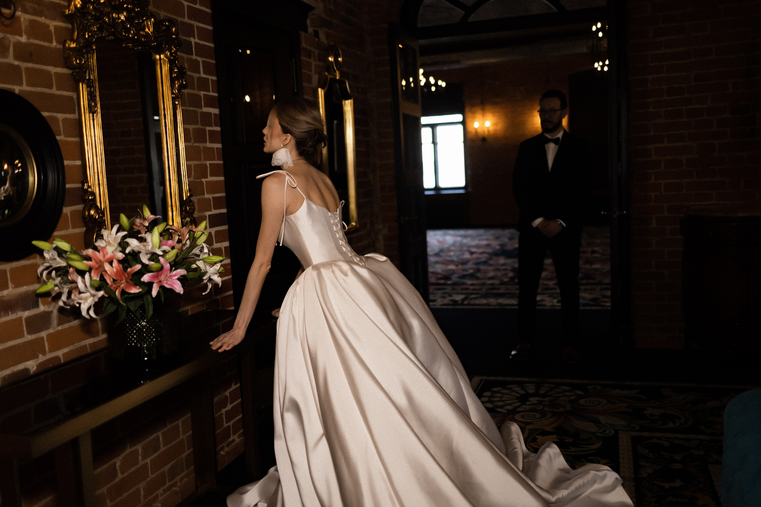 Свадебная в ресторане. Фотограф Арина Шмакова