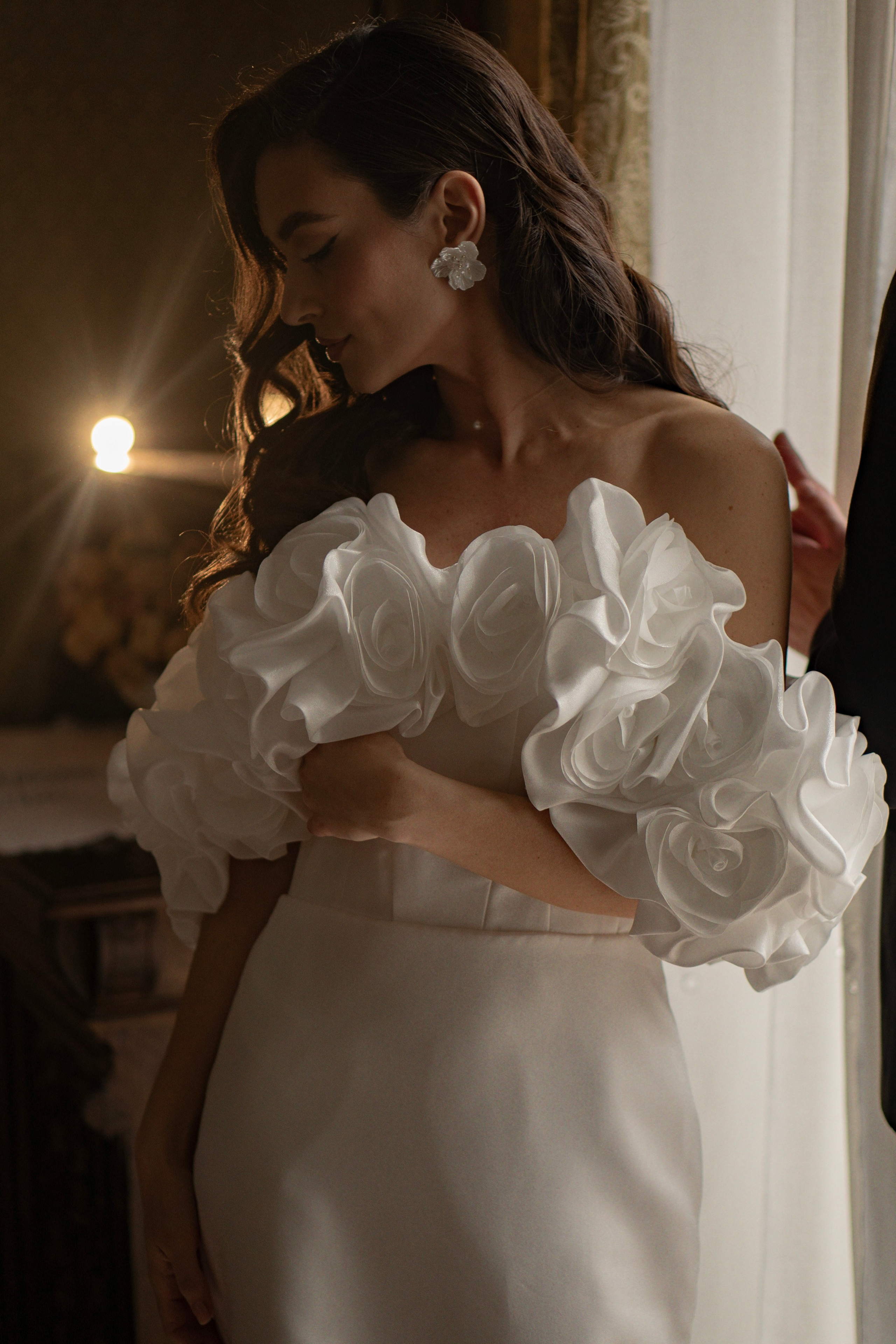 Свадебная в ретро-квартире. Фотограф Арина Шмакова