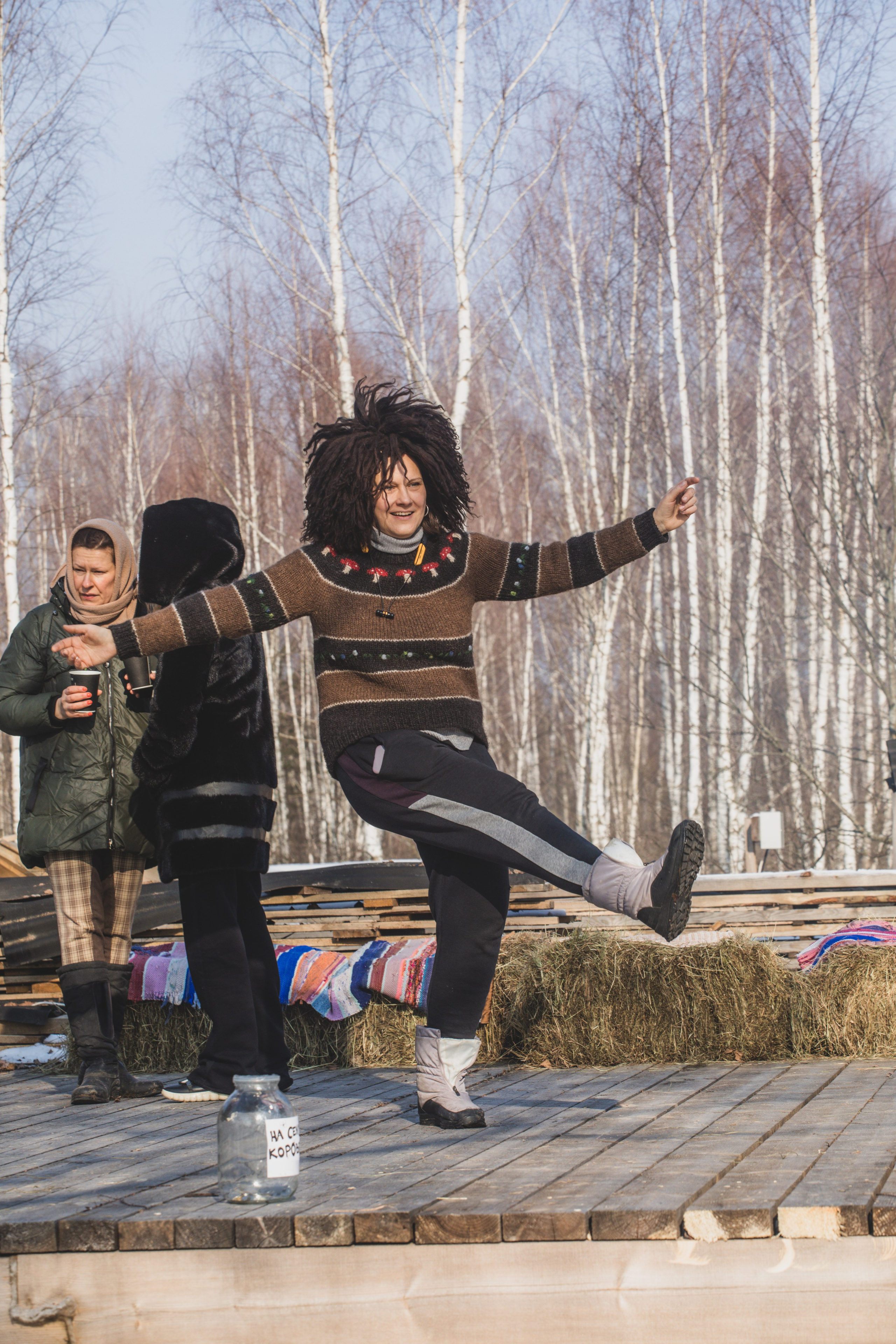 Масленица «КОЗЫ ДА БЕРЕЗЫ». Репортажный фотограф Елена Джаз в Москва