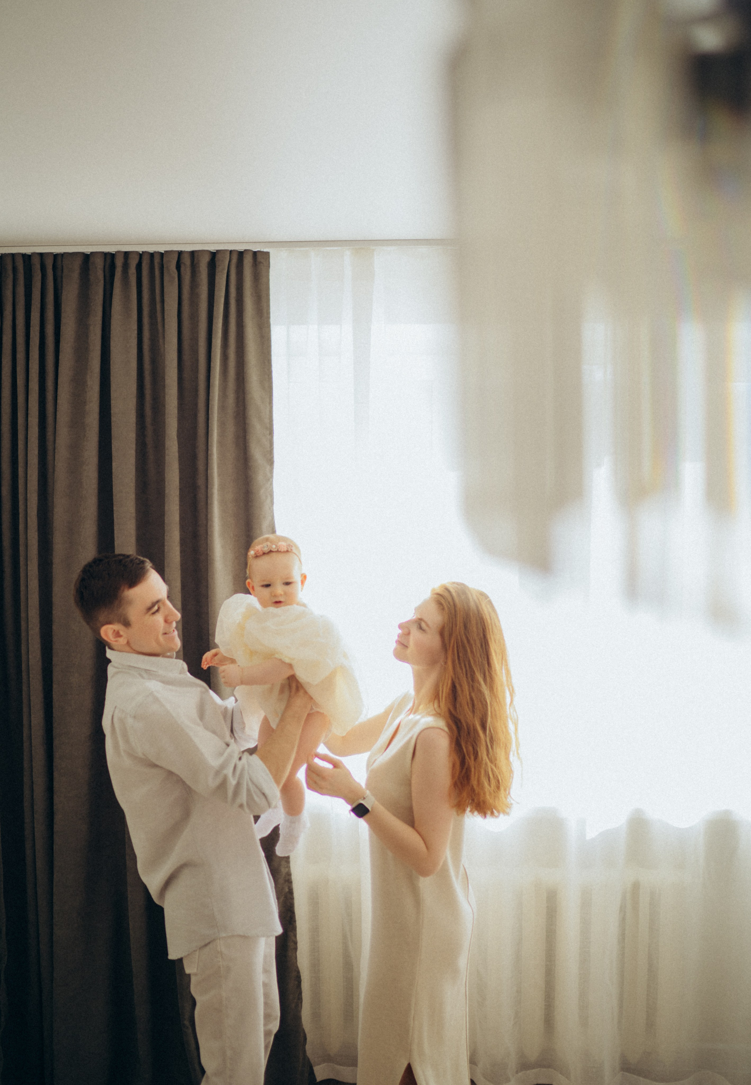 Самый первый день рождения. Семейный фотограф в Москве Елена Гильманова