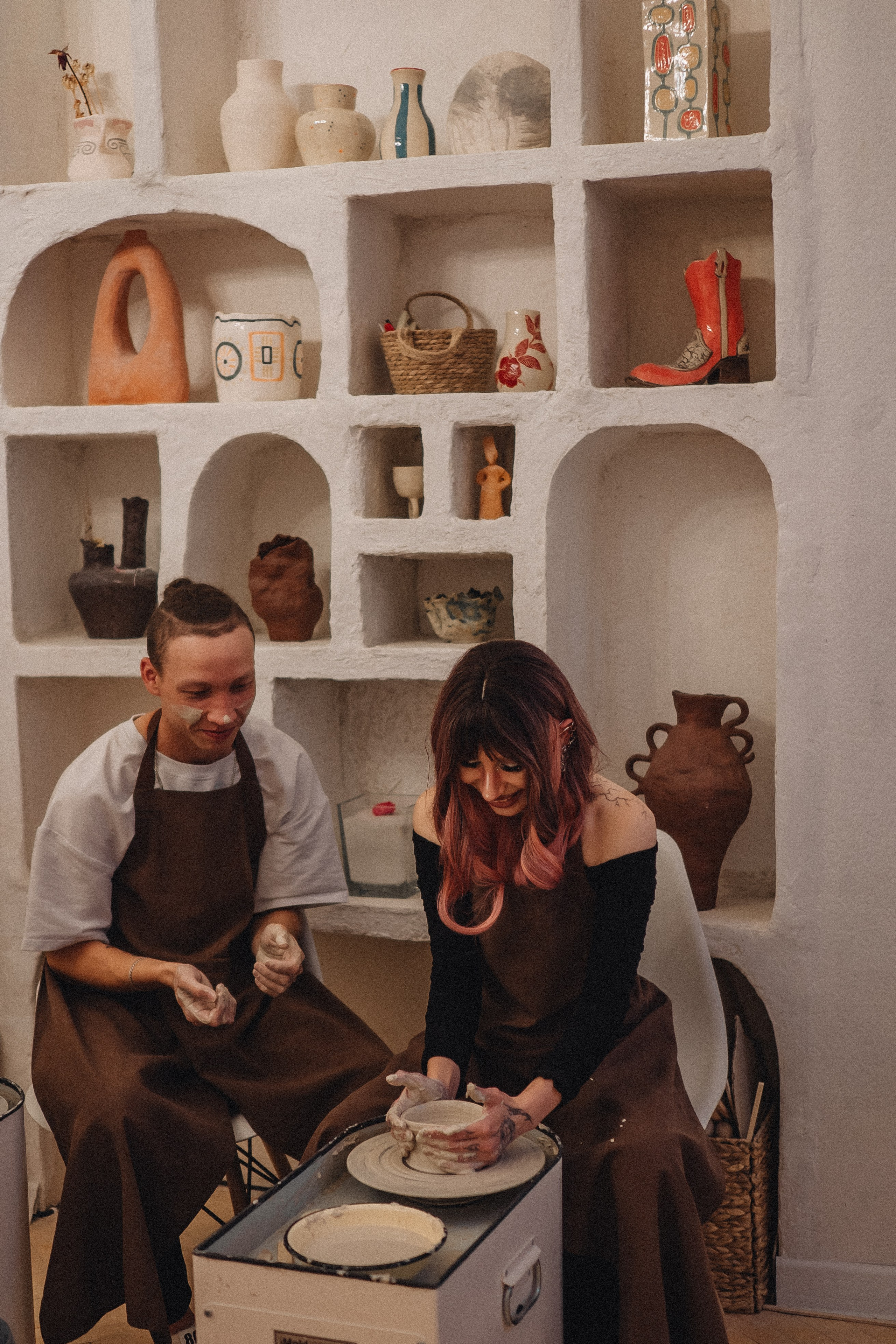 СВИДАНИЕ В ГОНЧАРНОЙ МАСТЕРСКОЙ. Профессиональный фотограф, Санкт-Петербург — Виктория Богомолова