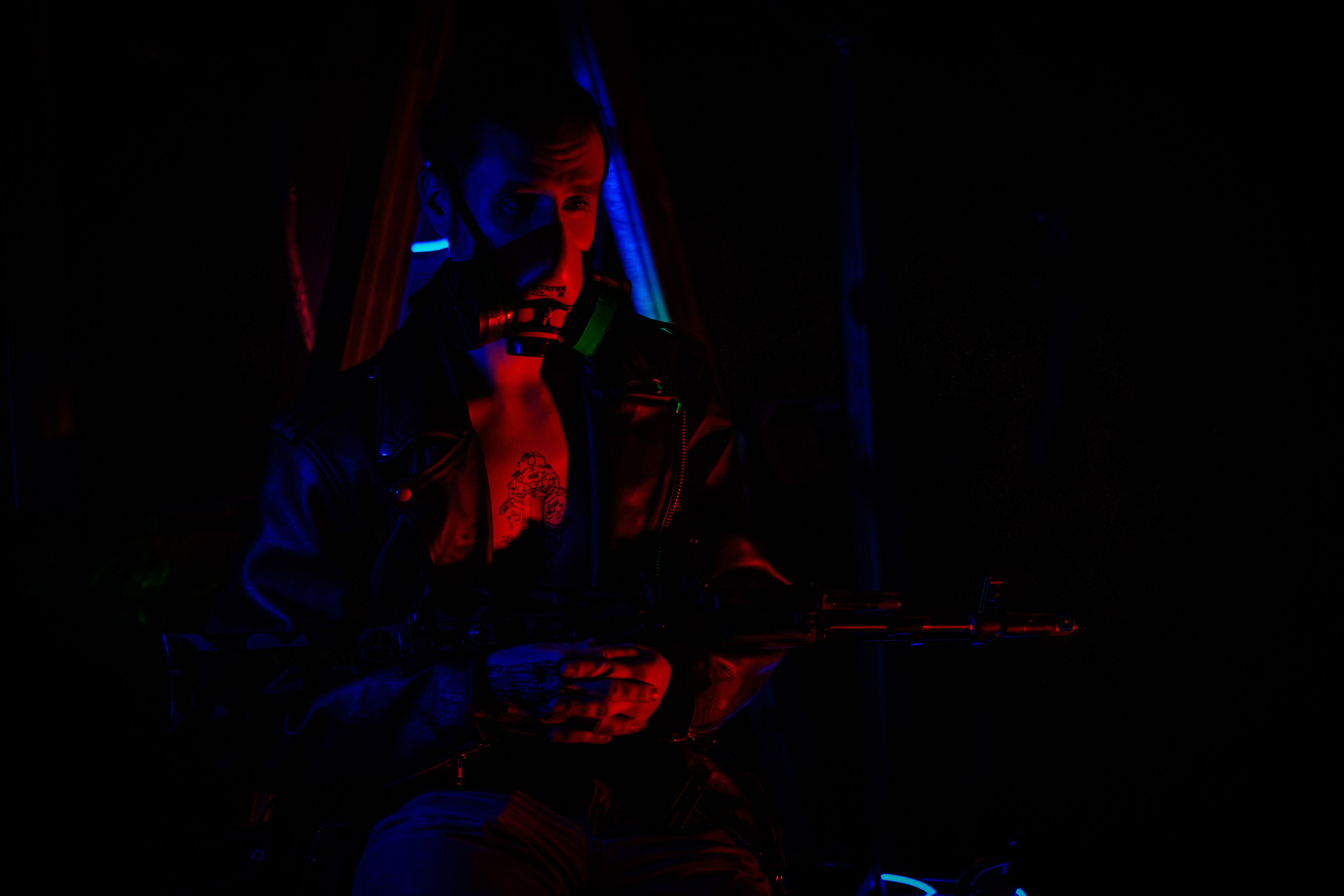 Фотосъёмка в стиле Киберпанк. Фотограф в Южно-Сахалинске Гусаков Евгений